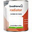 GoodHome Renovation Pure Brilliant White Satinwood Radiator & appliance paint, 750ml