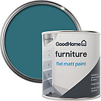 GoodHome Renovation Sainte-Maxime Flat matt Furniture paint, 125ml