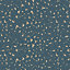 GoodHome Retroion Teal Leopard Fabric effect Textured Wallpaper