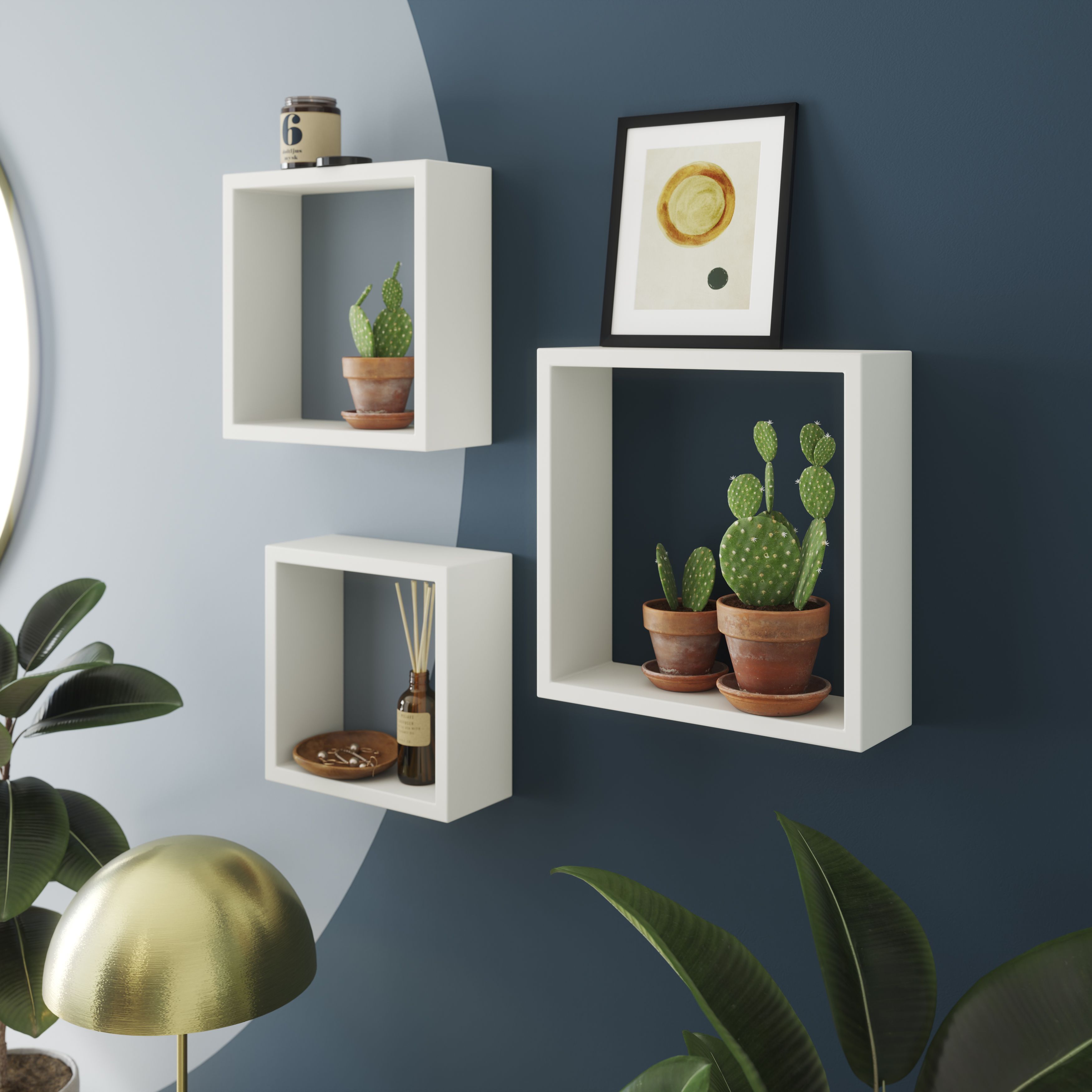 3 by 3 store cube shelf