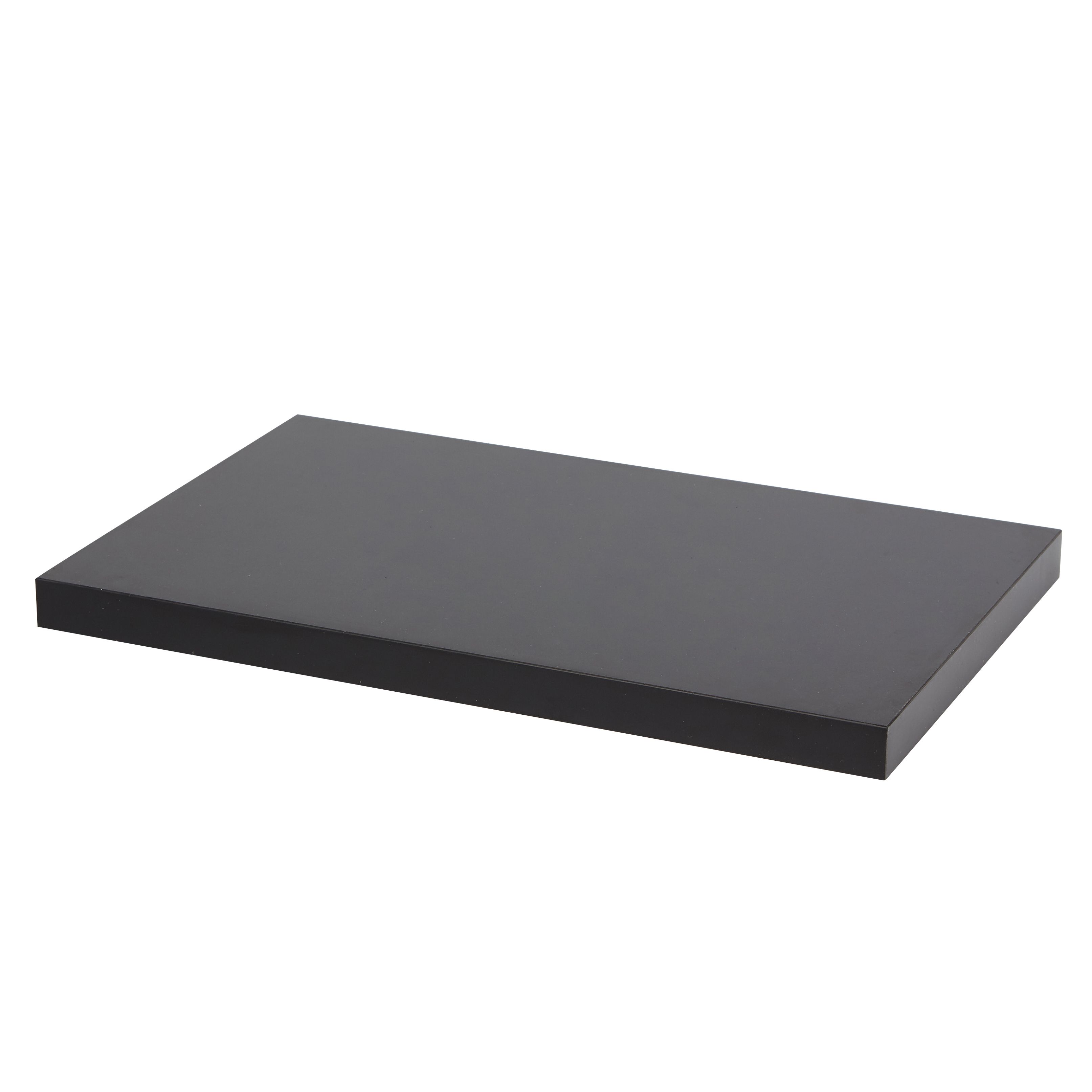 GoodHome Rigga Rectangular Floating shelf DIY at B&Q