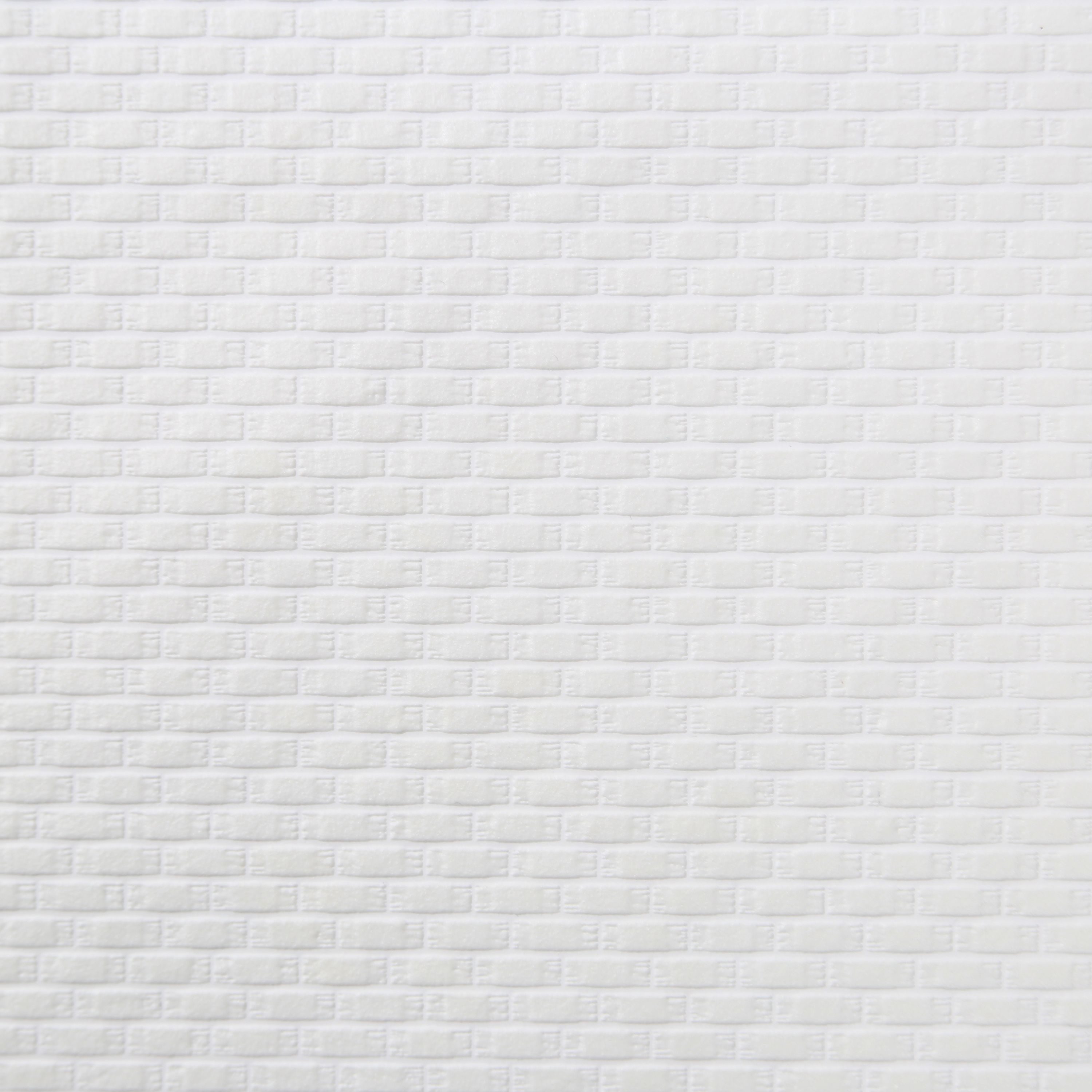 GoodHome Rivina White Woven effect Textured Wallpaper Sample