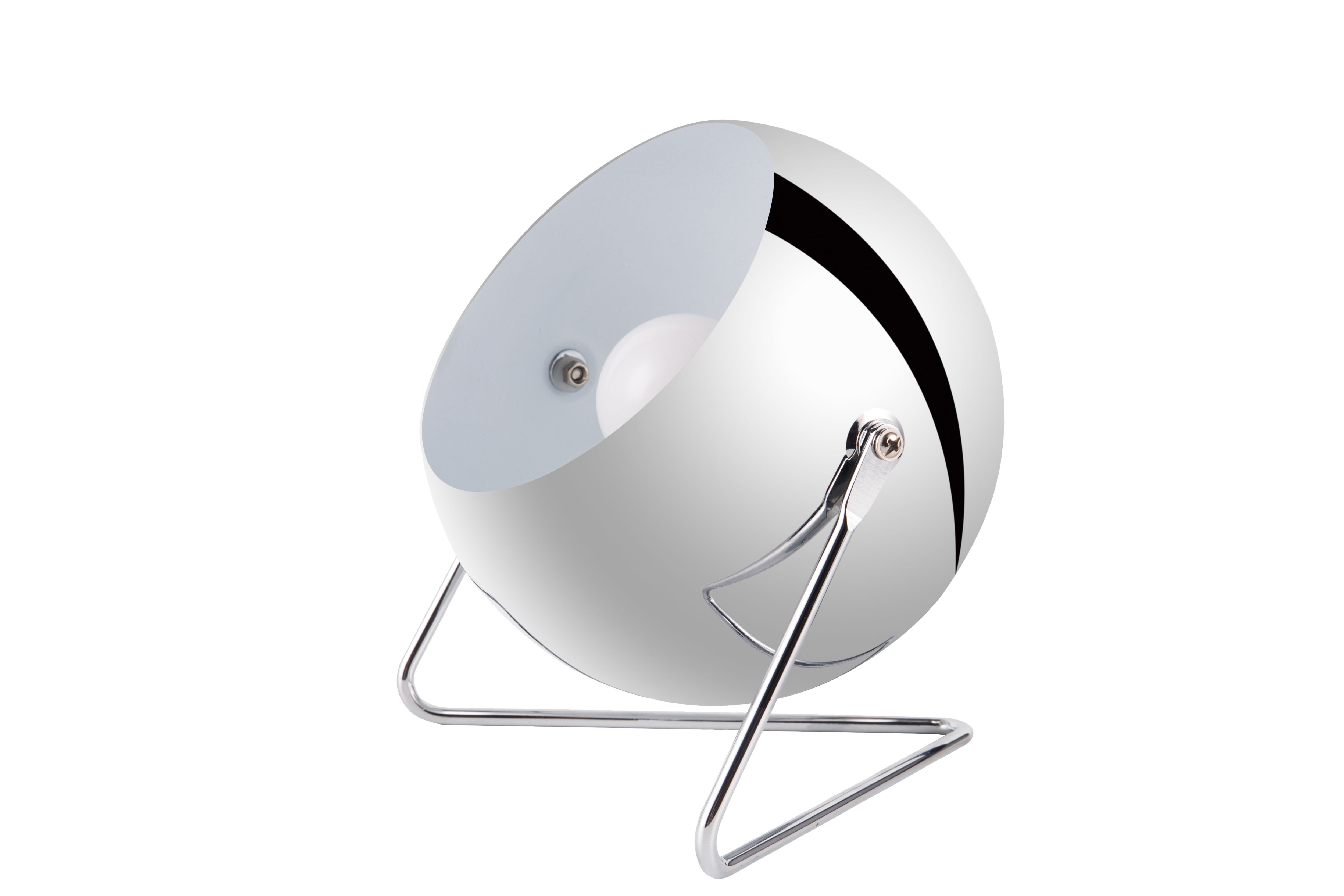 GoodHome Roccheta Modern Chrome effect Table light