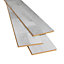 GoodHome Rockhampton Grey Oak effect High-density fibreboard (HDF) Laminate Flooring Sample