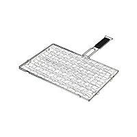 GoodHome Rockwell Rectangular Steel Barbecue grill 55cm(L) x 28cm(W)