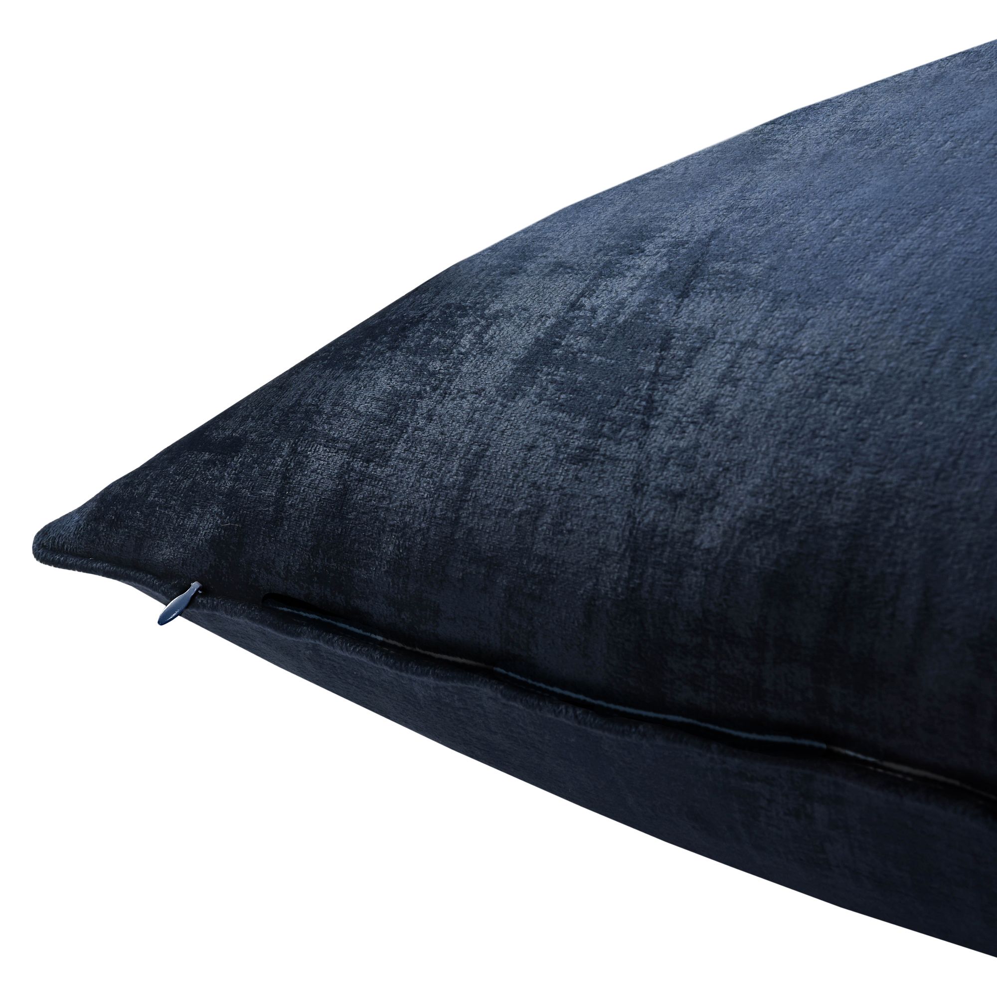 Ruvor Plain Blue Cushion (L)55cm x (W)55cm - 4
