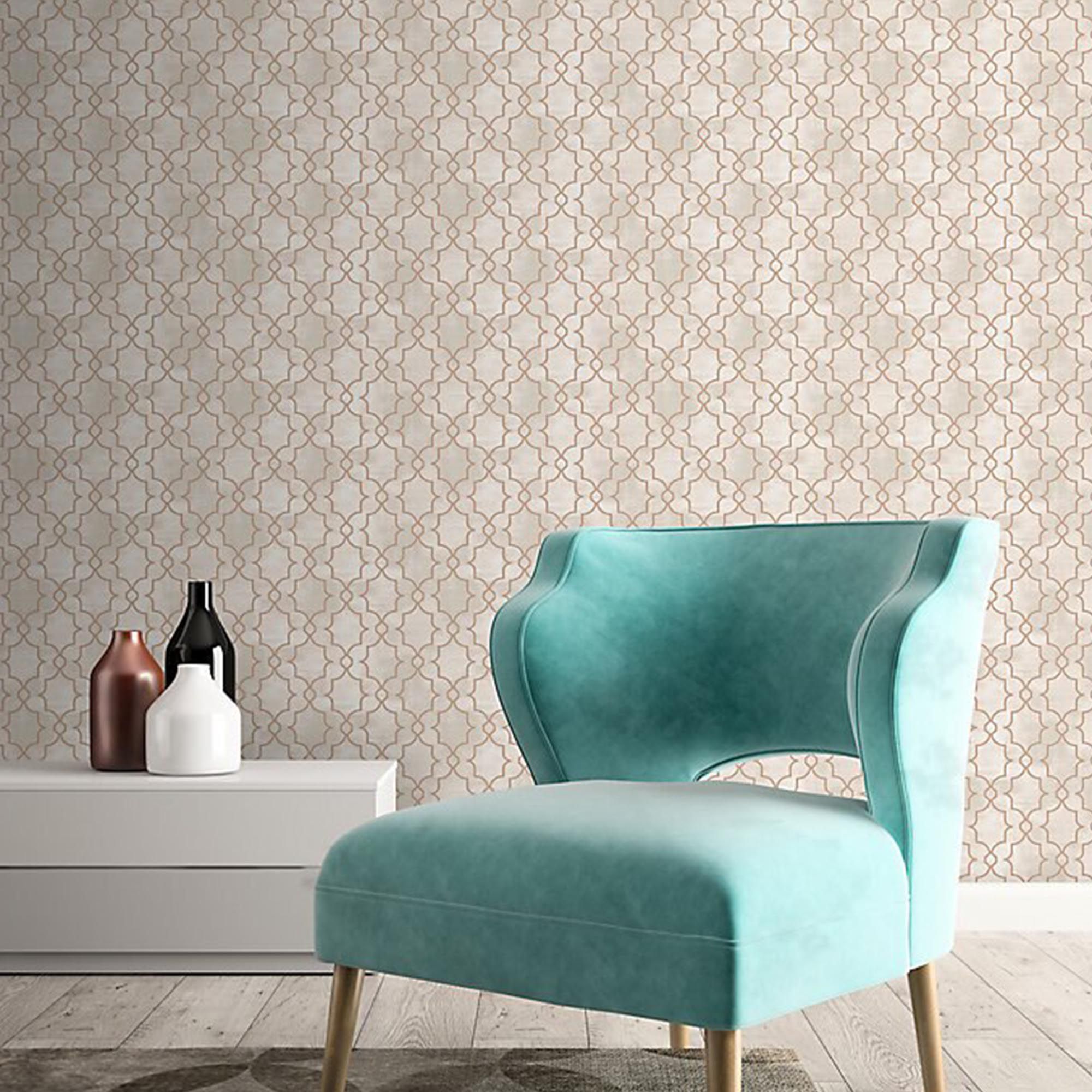 Taupe Soft Linen Textured Wallpaper R3261