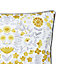 GoodHome Salem Floral Multicolour Cushion (L)45cm x (W)45cm