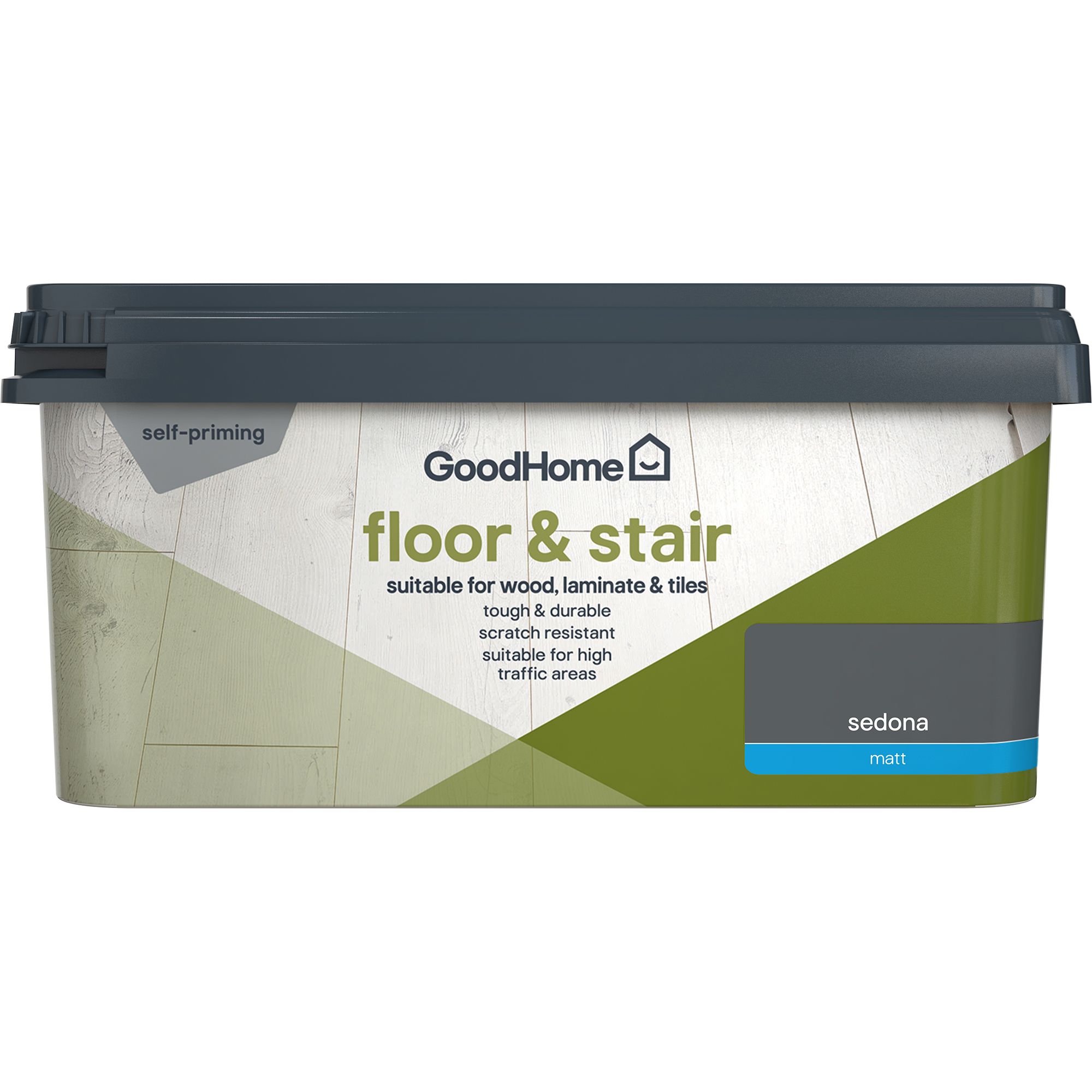 GoodHome Sedona Matt Floor & stair paint, 2L