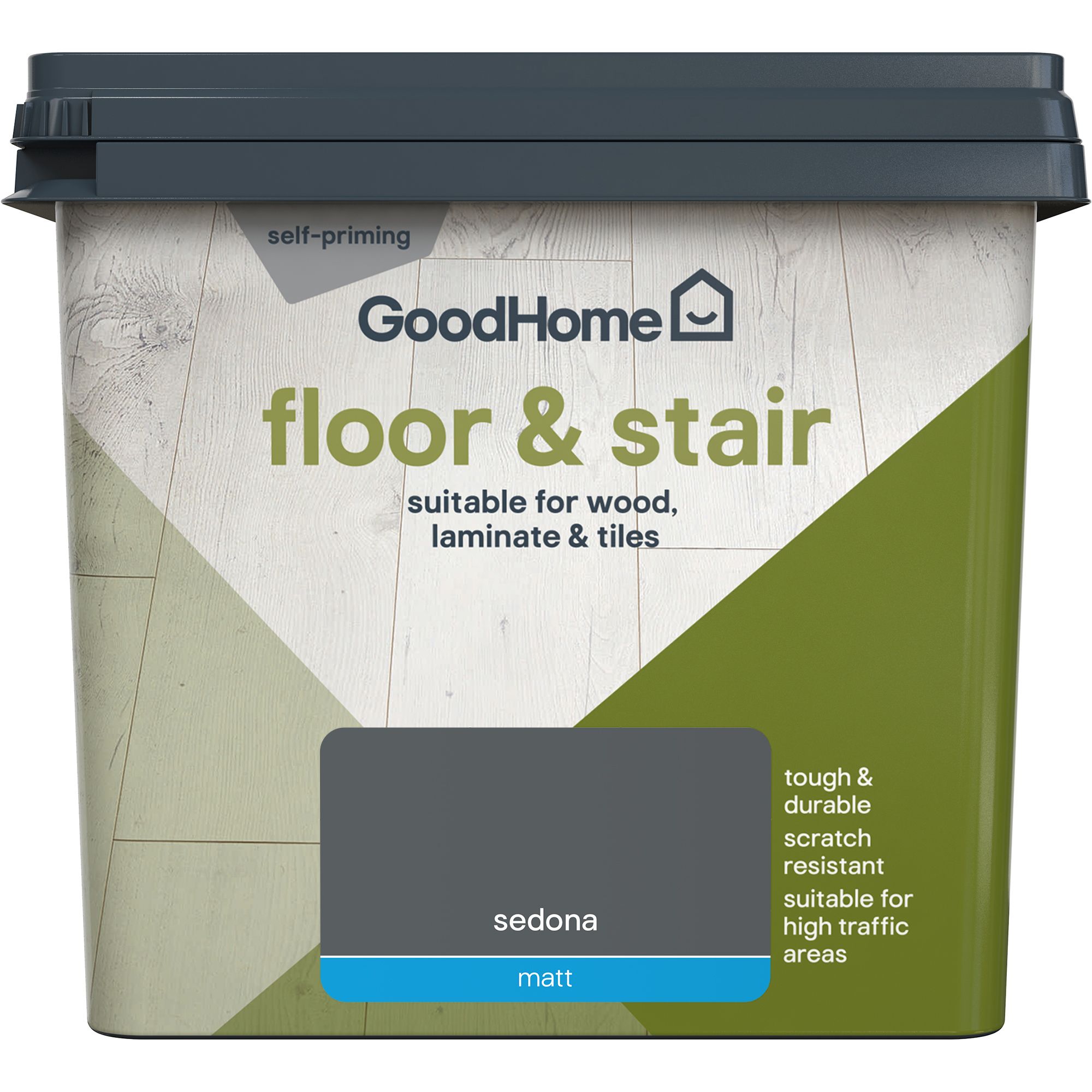 GoodHome Sedona Matt Floor & stair paint, 750ml
