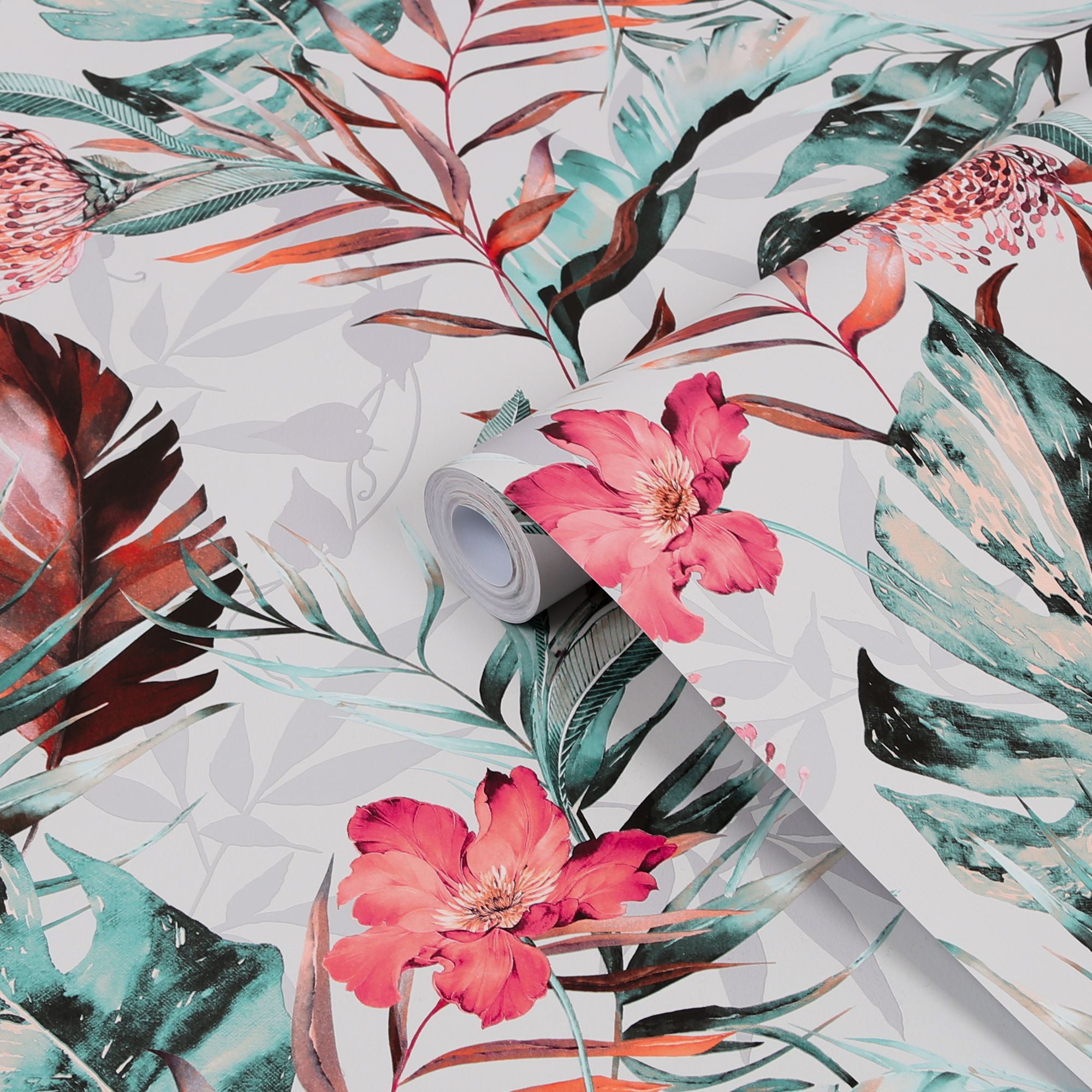 Floral Print Fabric, Wallpaper and Home Decor