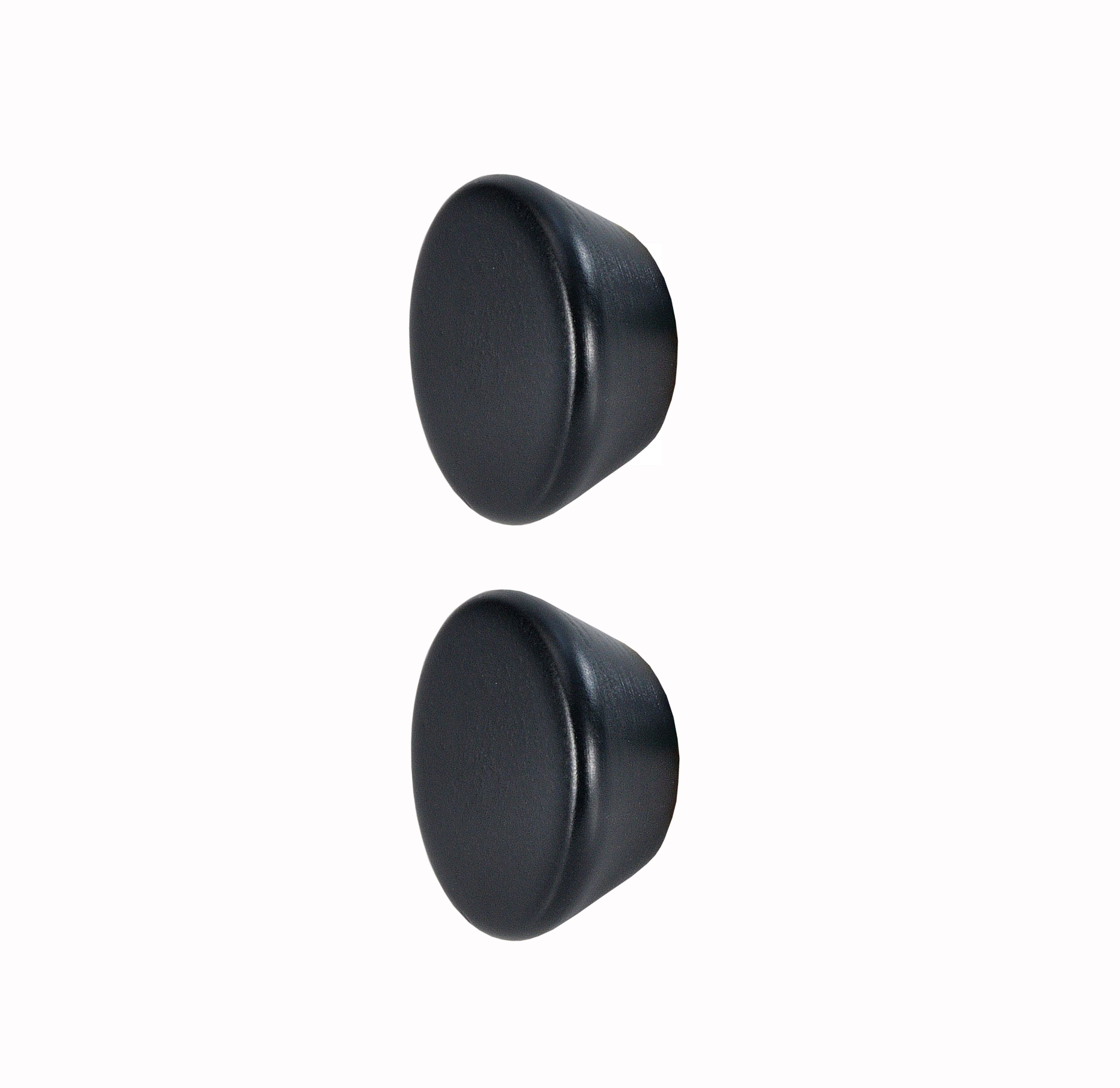 GoodHome Serrano Black Kitchen cabinets Handle (L)4.5cm, Pack of 2