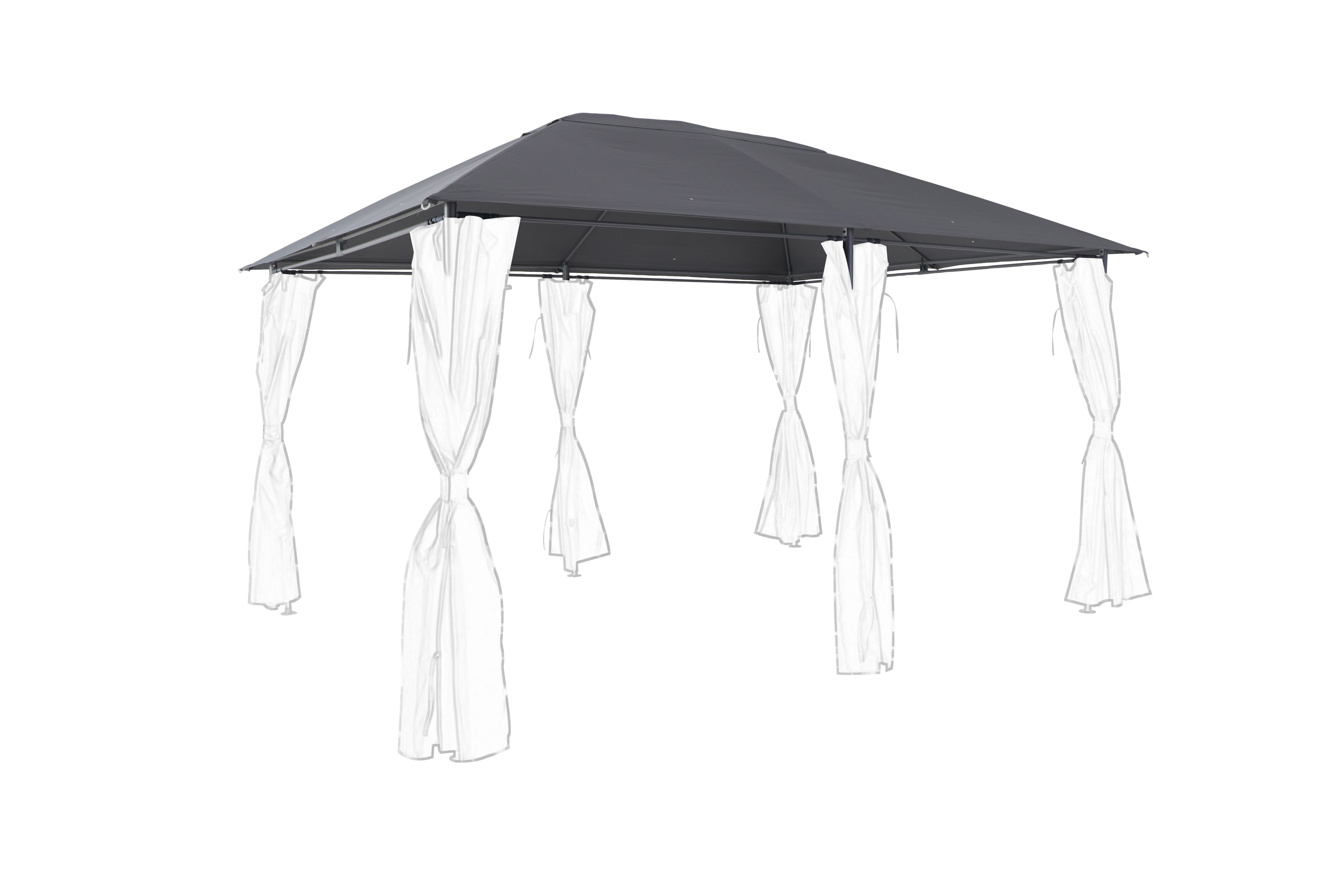 GoodHome Shamal Replacement Gazebo roof (W) 400cm x (D) 300cm