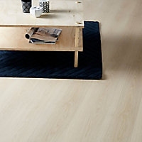 GoodHome Shepparton White Oak effect Laminate Flooring, 2.467m² Pack of 10