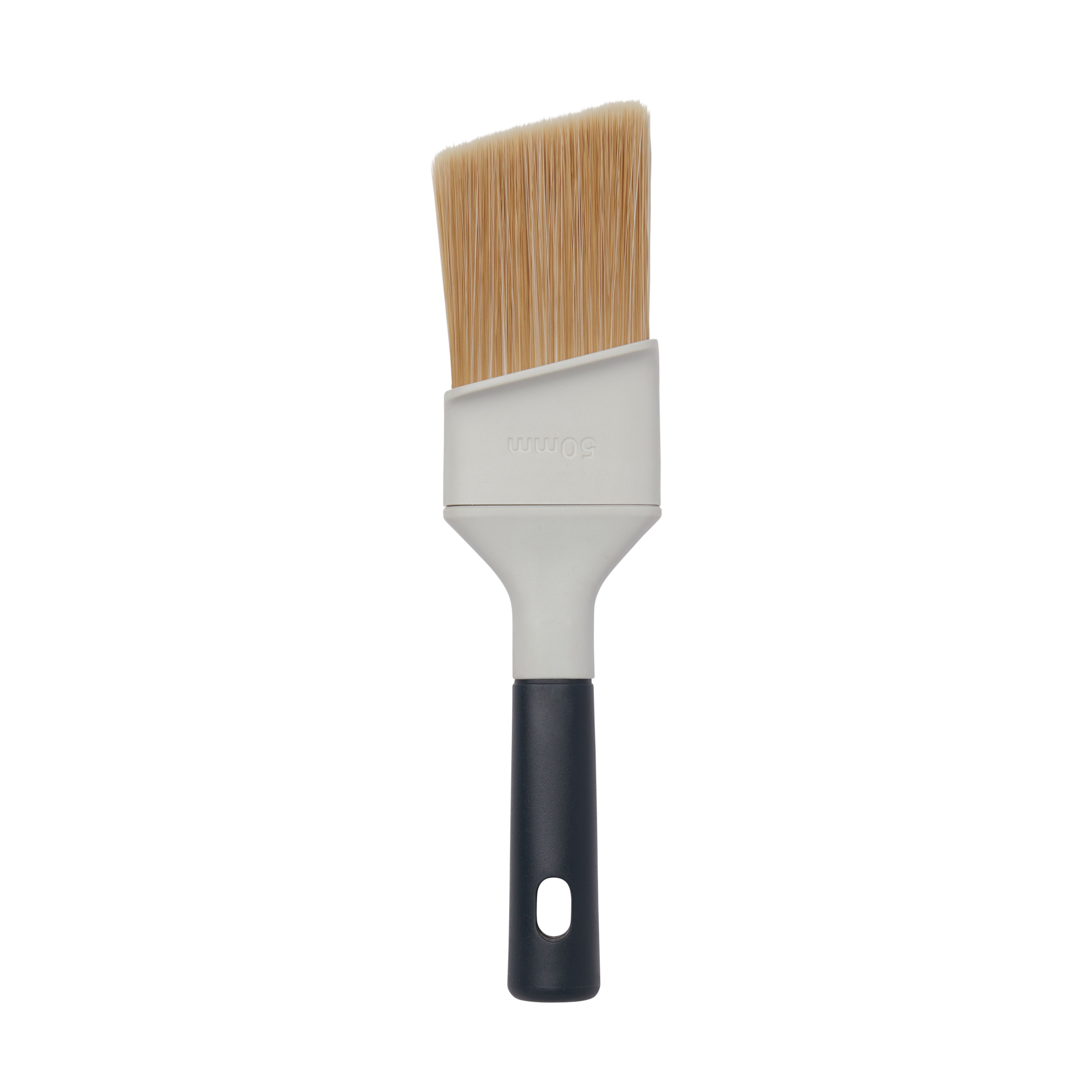 GoodHome Short handle 2" Fine filament tip Comfort Angled paint brush