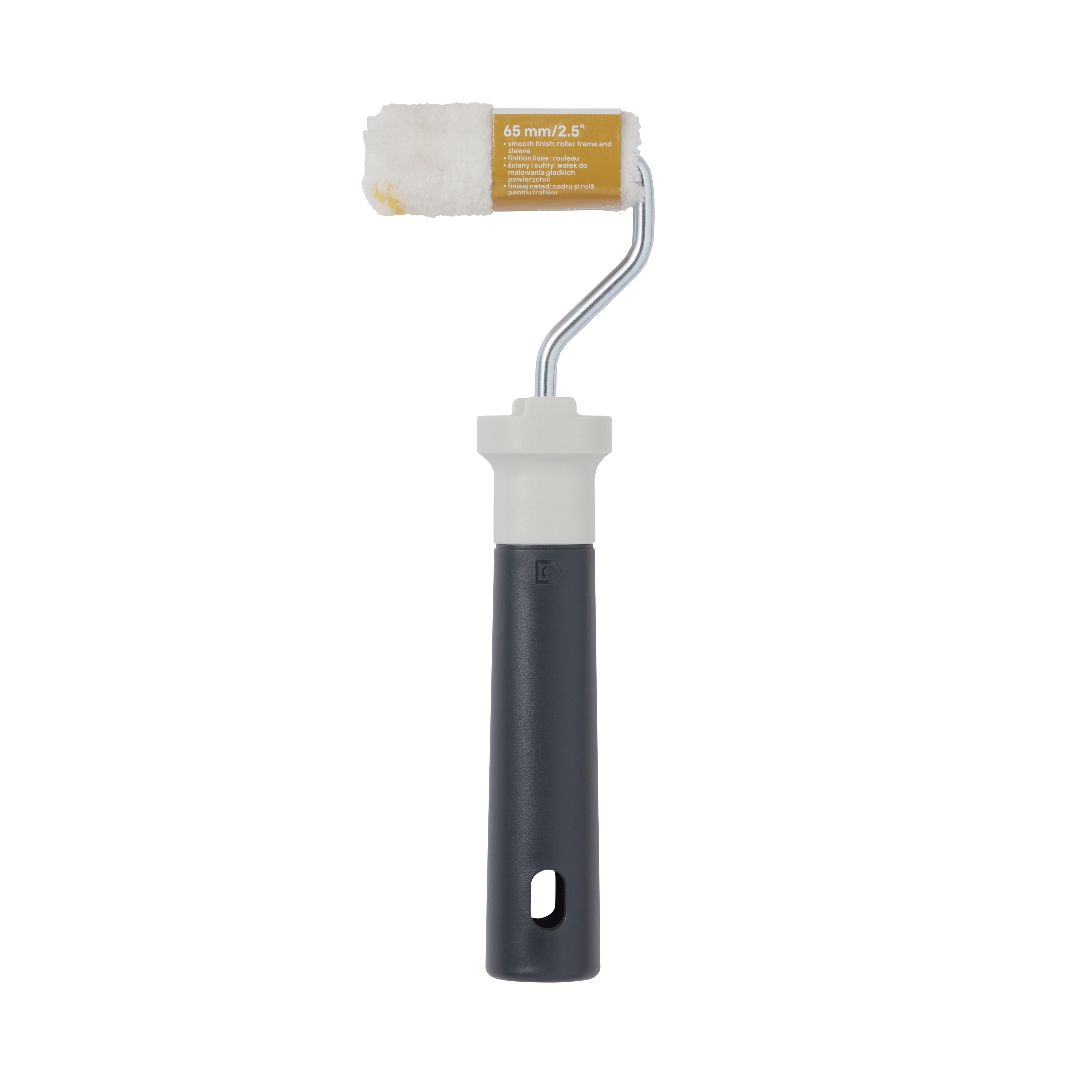 GoodHome Short pile Fixed Roller frame & sleeve for Solvent & water-based paints, (L)65mm, 2 piece