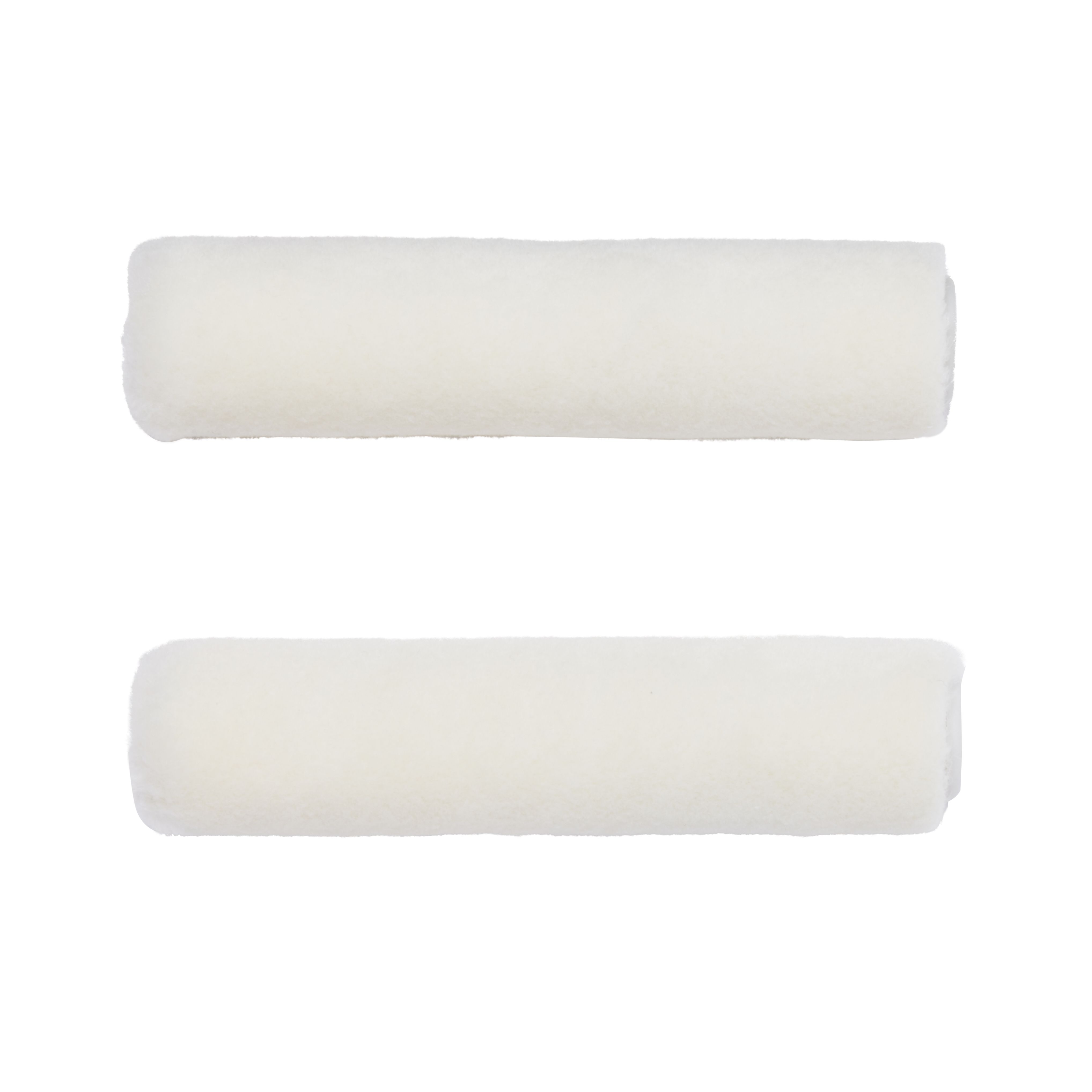 Product image for GoodHome Short Pile Mohair Roller sleeve, Pack of 2