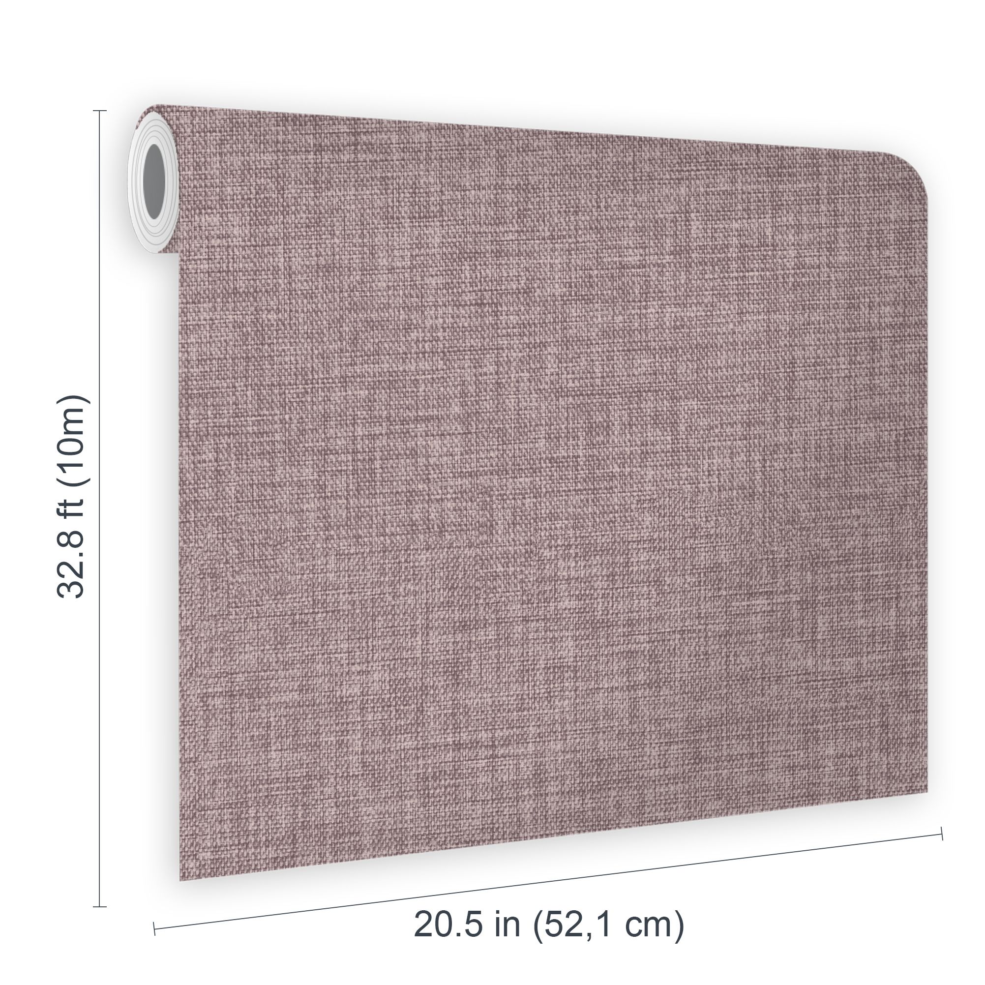 GoodHome Shung Mulberry Woven effect Contemporary Textured Wallpaper