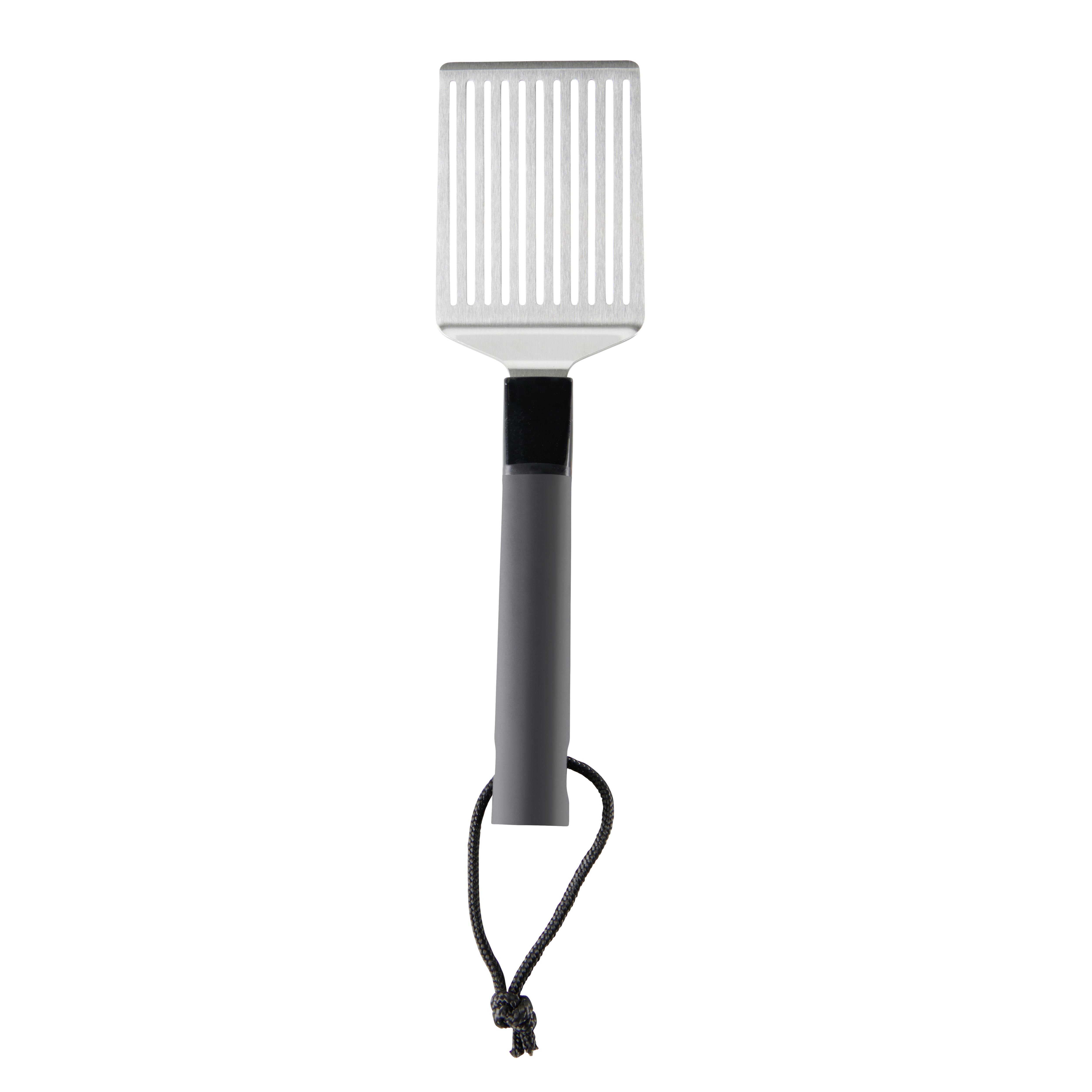 GoodHome Silver effect Stainless steel Small Grill spatula