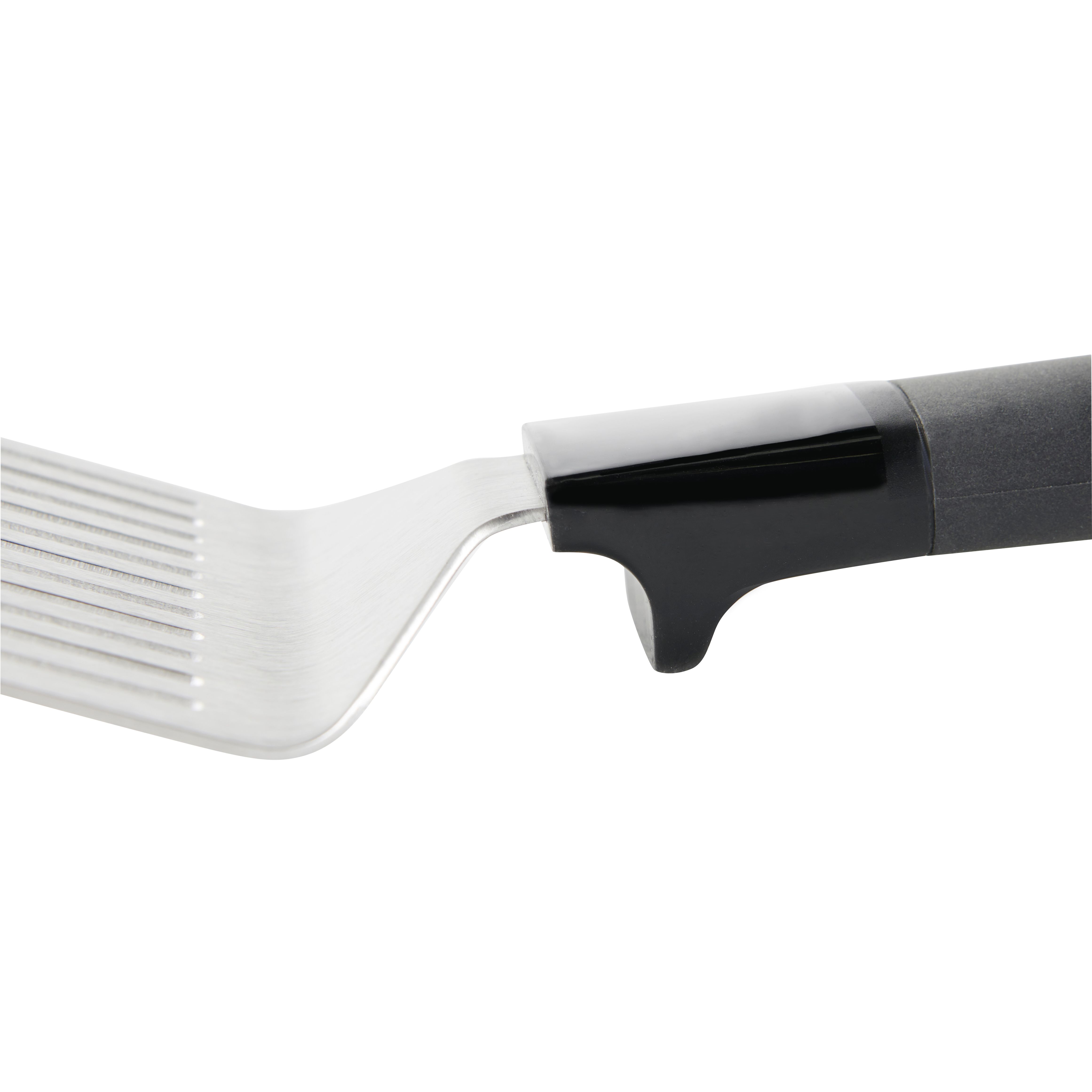 GoodHome Silver effect Stainless steel Small Grill spatula