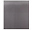 GoodHome Silver Single Gunmetal effect Stainless steel Splashback, (H)800mm (W)900mm (T)1mm