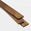 GoodHome Skanor narrow Natural Oak effect Oak Solid wood flooring, 0.86m²