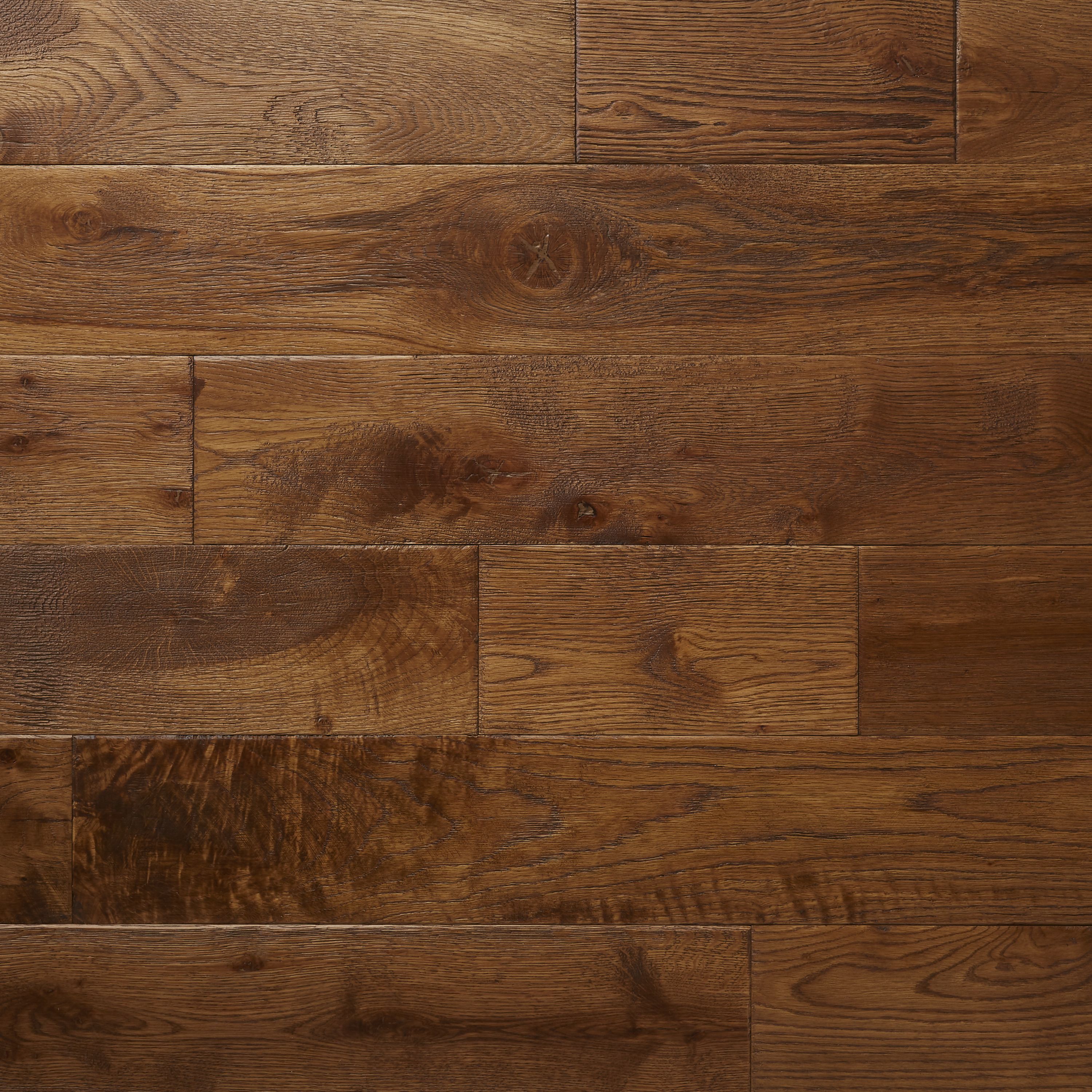 GoodHome Skanor wide Natural Bleached wood effect Oak Flooring Flooring, 1.8m²