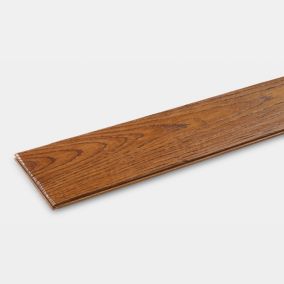 GoodHome Skanor wide Natural Wood Solid wood Flooring, 1.8m² Set