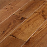 GoodHome Skara Natural Matt Oak Solid wood Flooring Sample