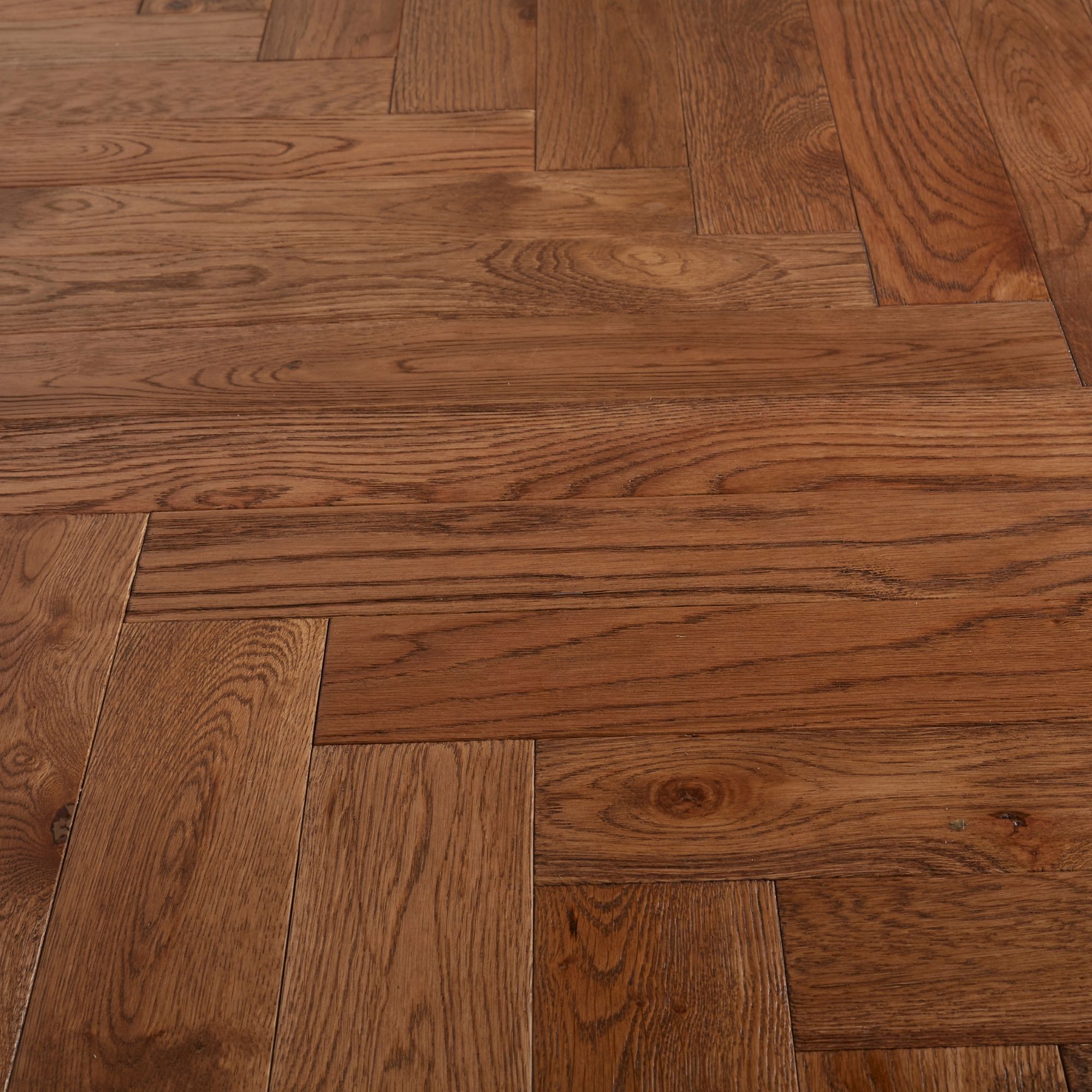 GoodHome Skara Natural wood effect Wood Solid wood flooring, 0.86m²