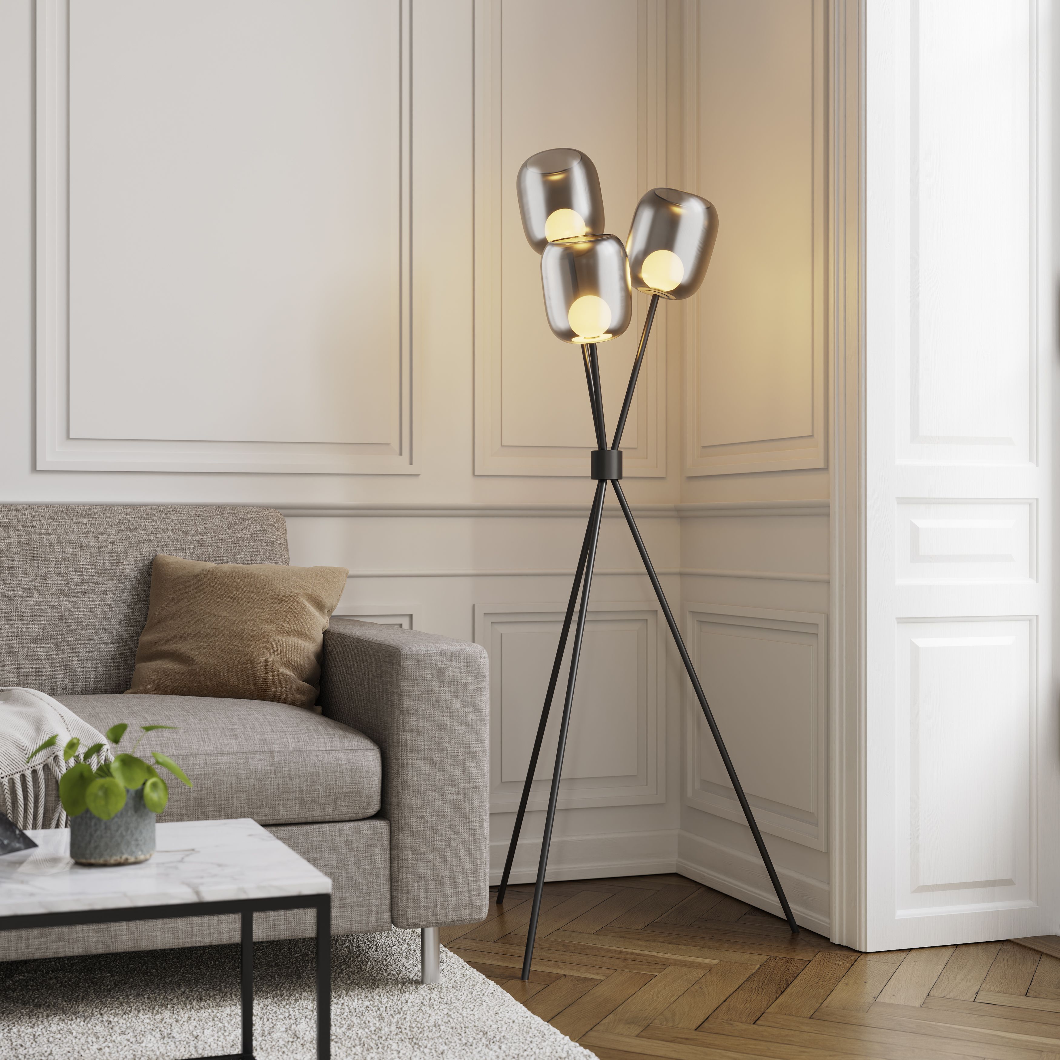 B&q led store floor lamps