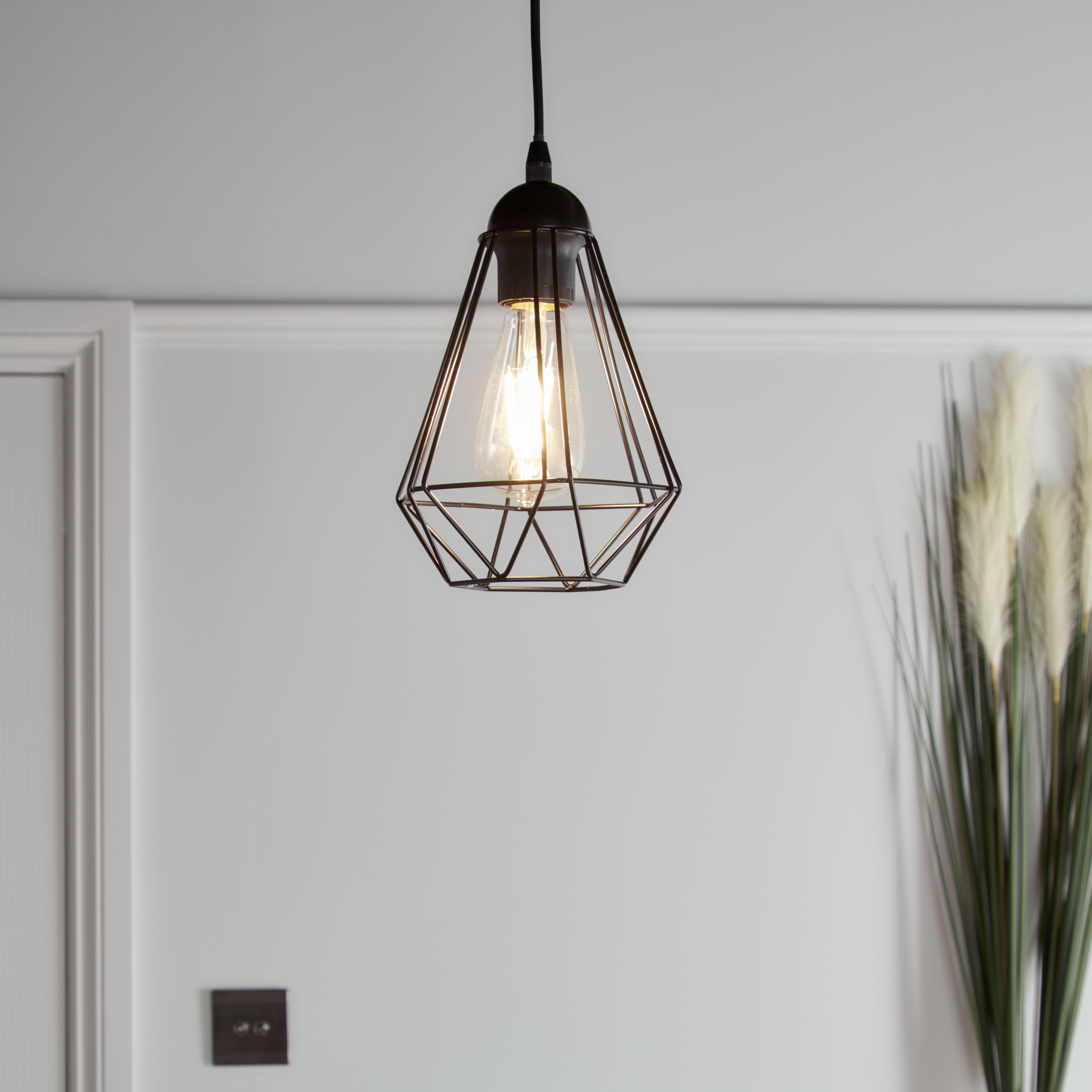 Geometric on sale pendant shade