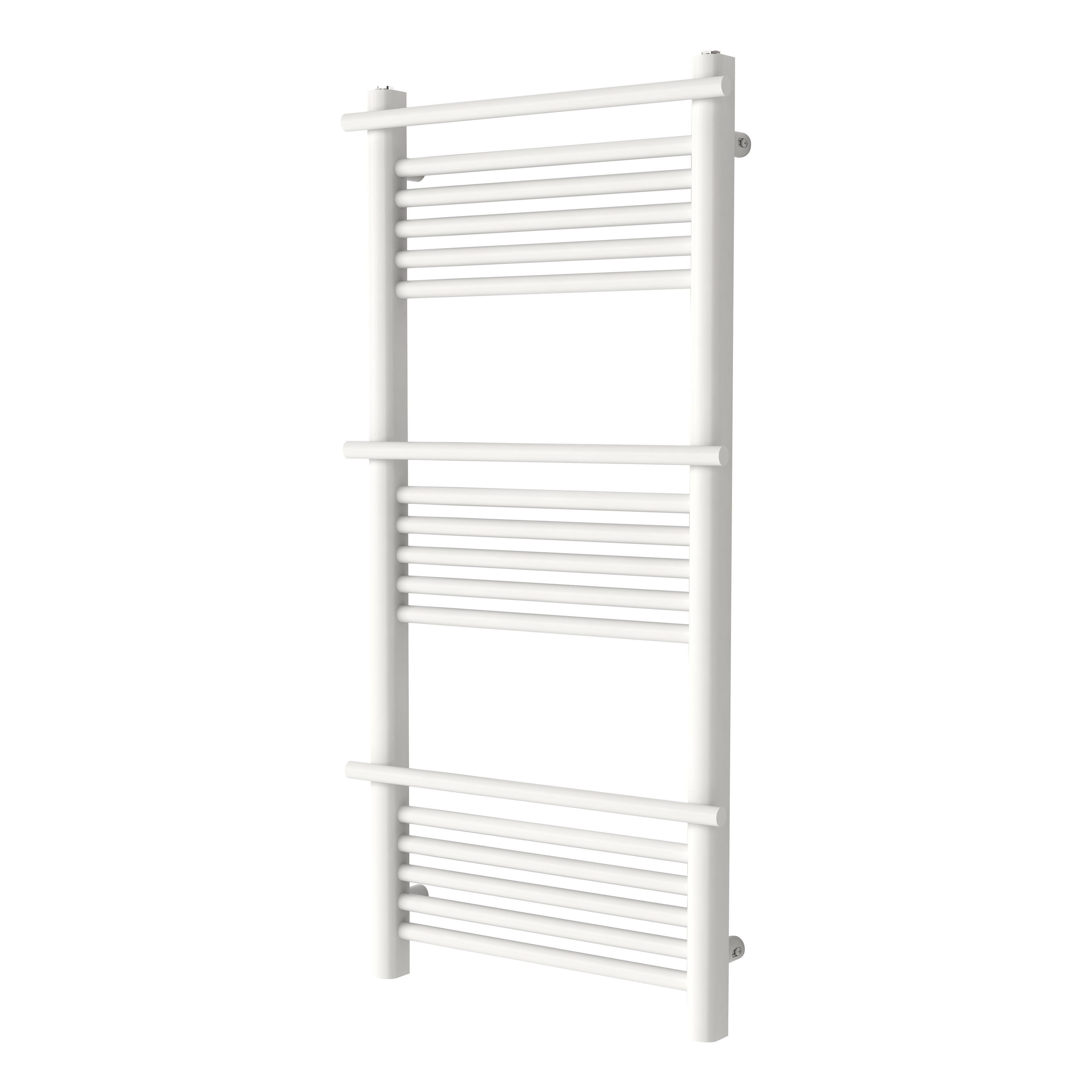 GoodHome Solna White 459W Flat Towel warmer (W)500mm x (H)1100mm | DIY at  Bu0026Q