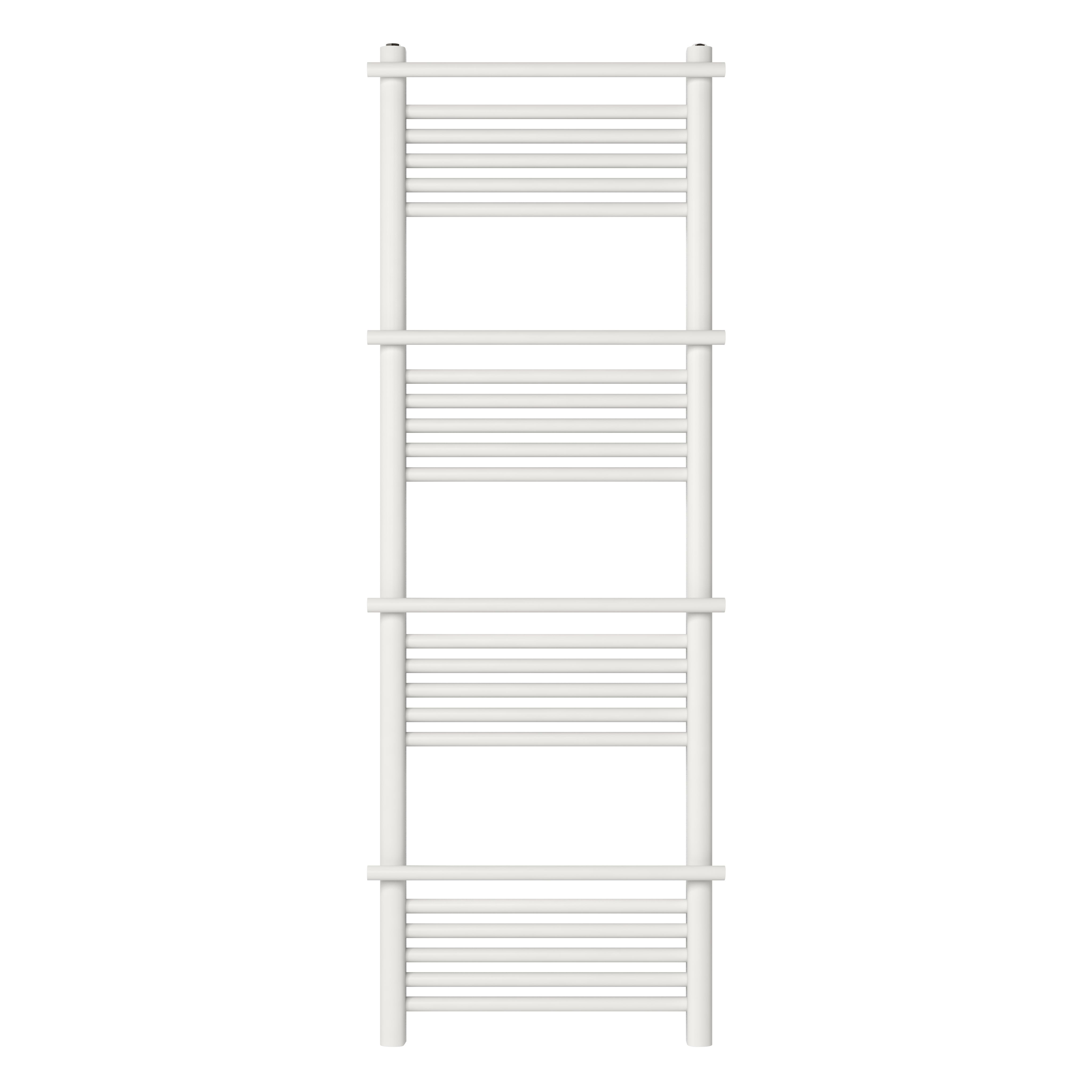 GoodHome Solna White Electric Flat Towel warmer (W)500mm x (H)1500mm