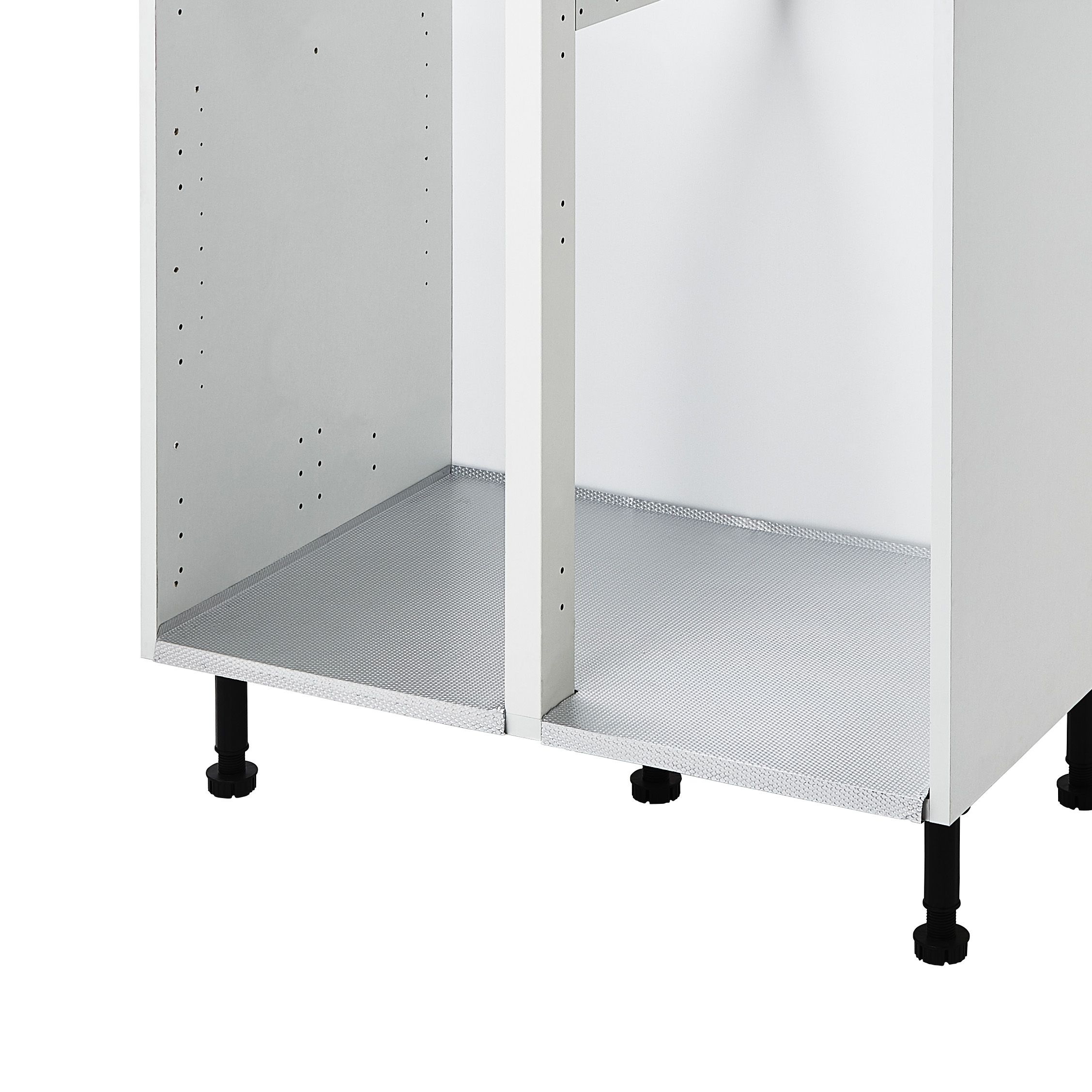 GoodHome Sonchus Metallic effect Aluminium Lining, (W)764mm