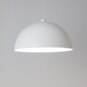 GoodHome Songor White Pendant Light shade (D)58cm