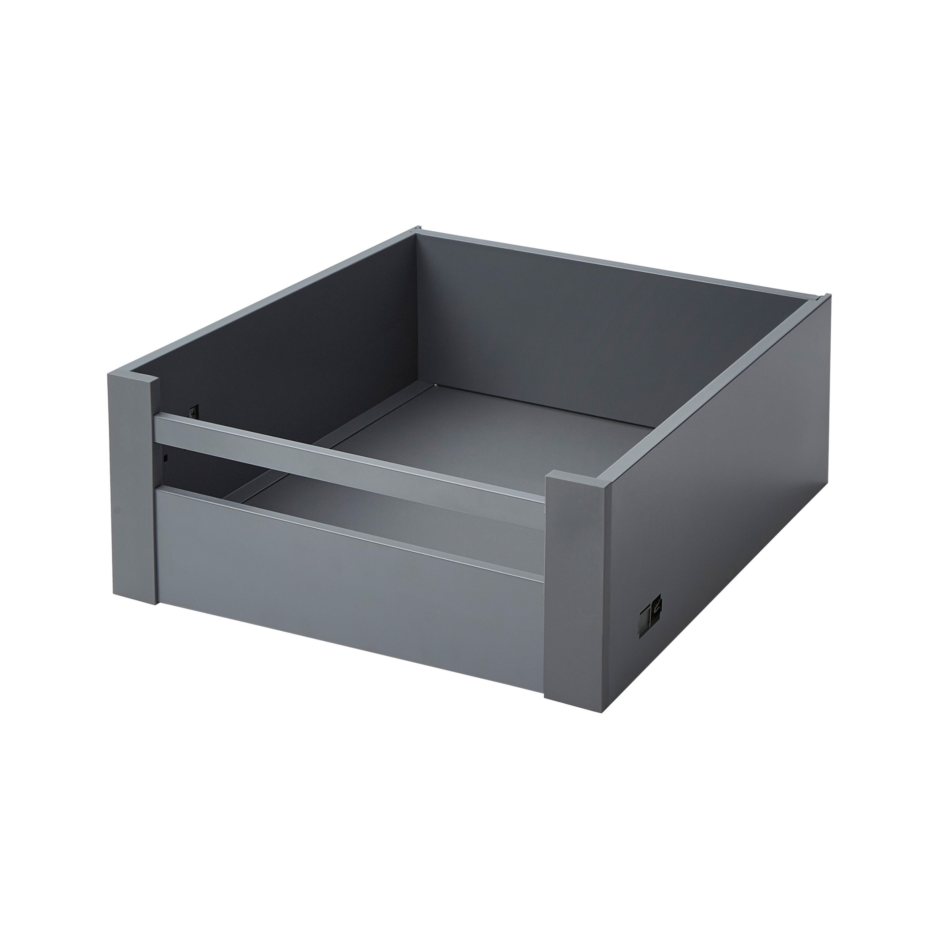 GoodHome Soto Matt anthracite Drawer front (H)187mm (W)355mm (T)13mm