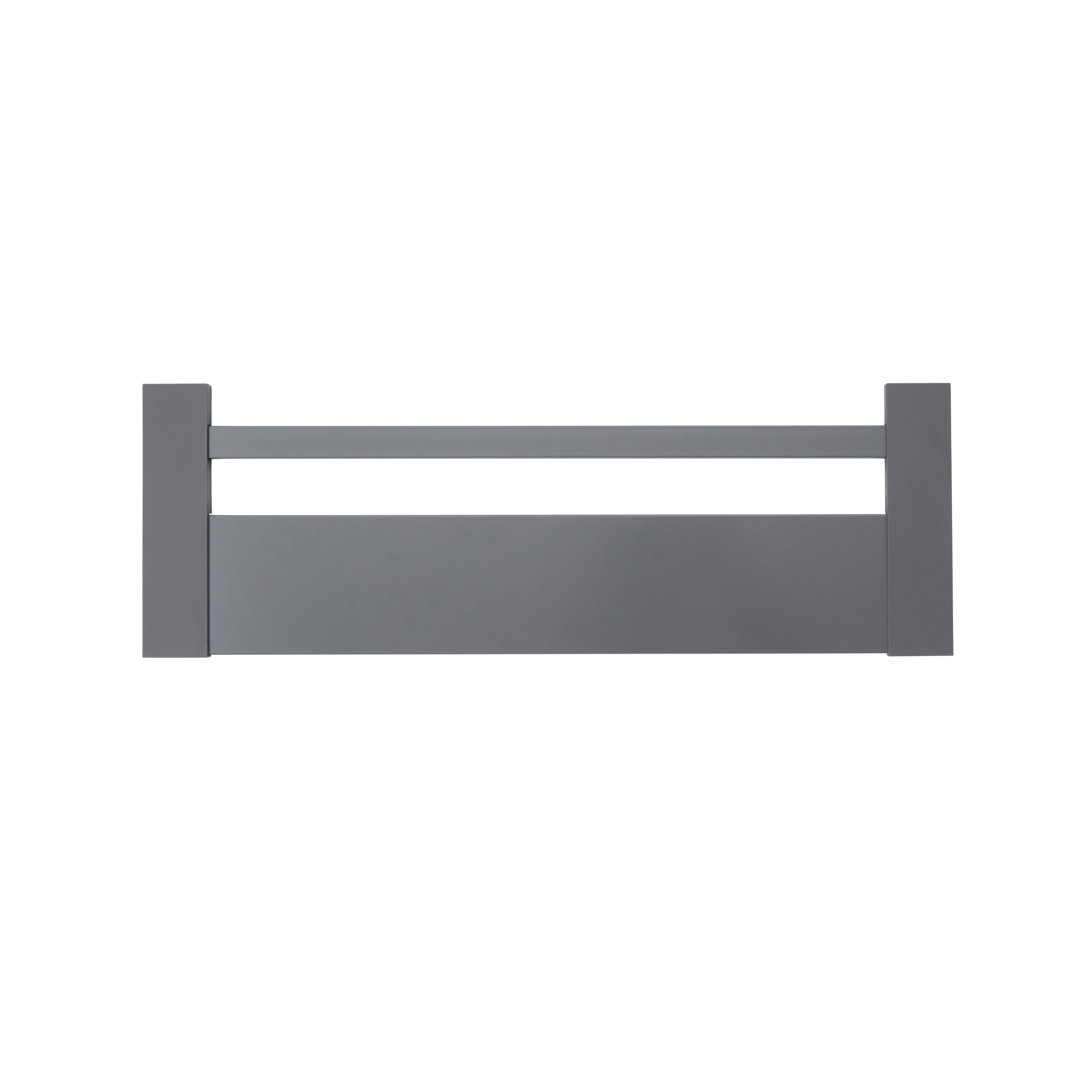GoodHome Soto Matt anthracite Drawer front (H)187mm (W)555mm (T)13mm