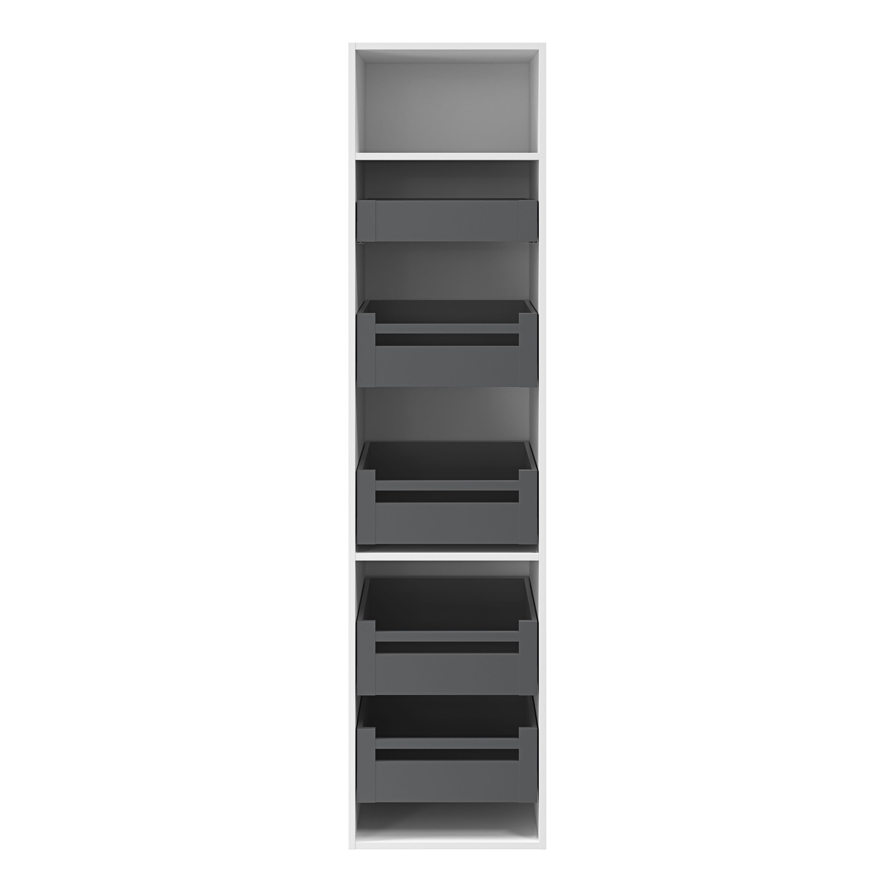 GoodHome Soto Matt anthracite Internal drawer front (H)105mm (W)455mm (T)13mm