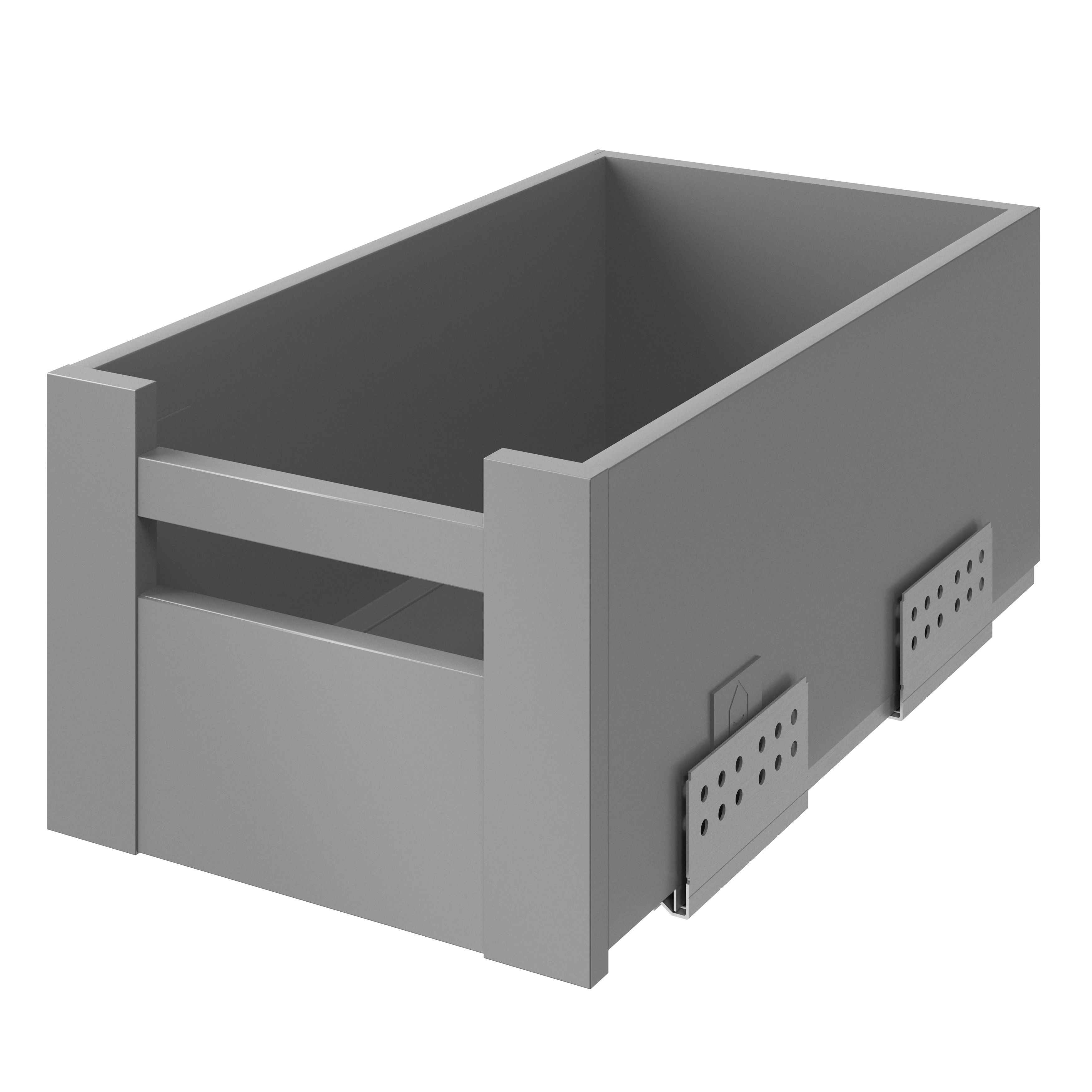 GoodHome Soto Matt anthracite Internal drawer front (H)187mm (W)255mm (T)13mm