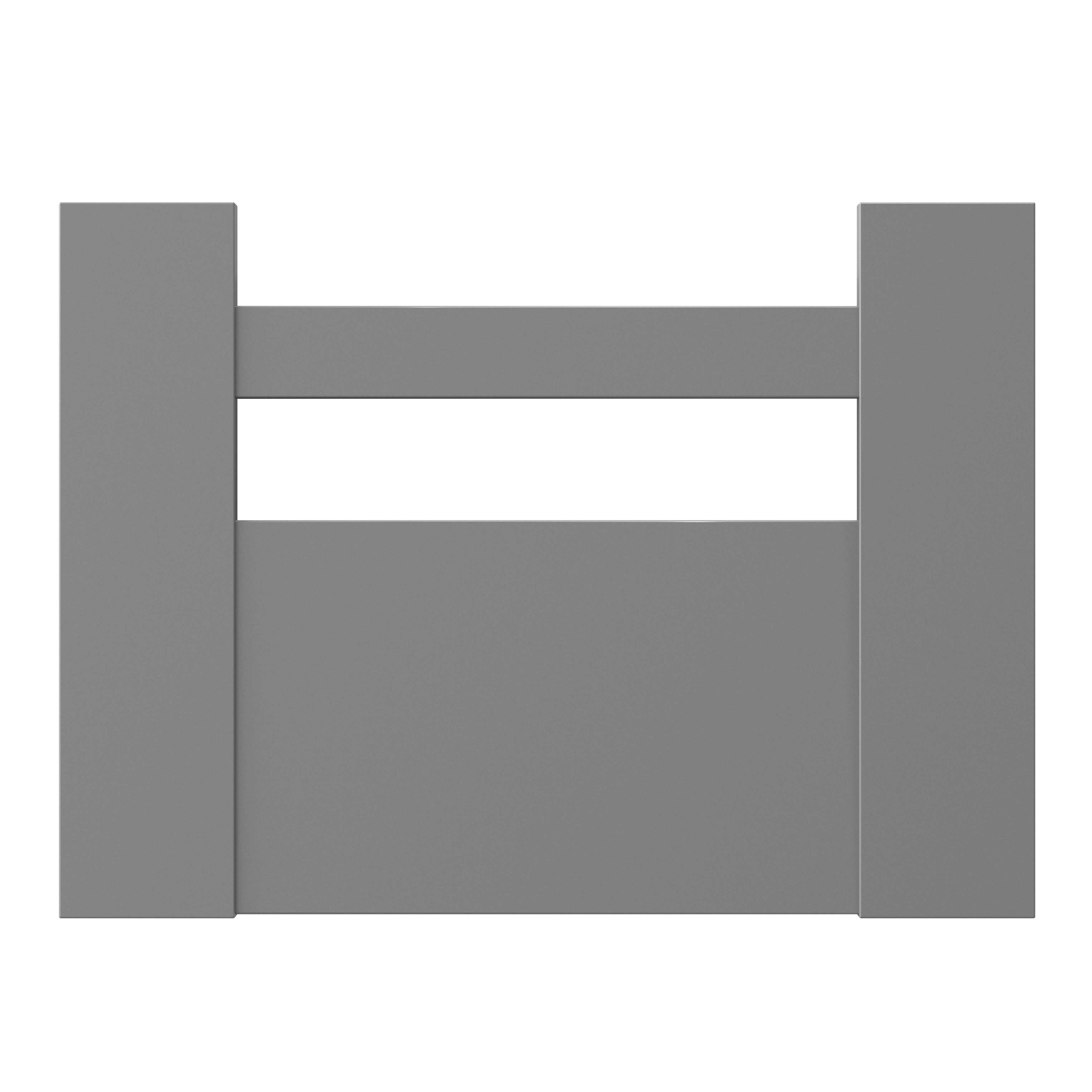 GoodHome Soto Matt anthracite Internal drawer front (H)187mm (W)255mm (T)13mm