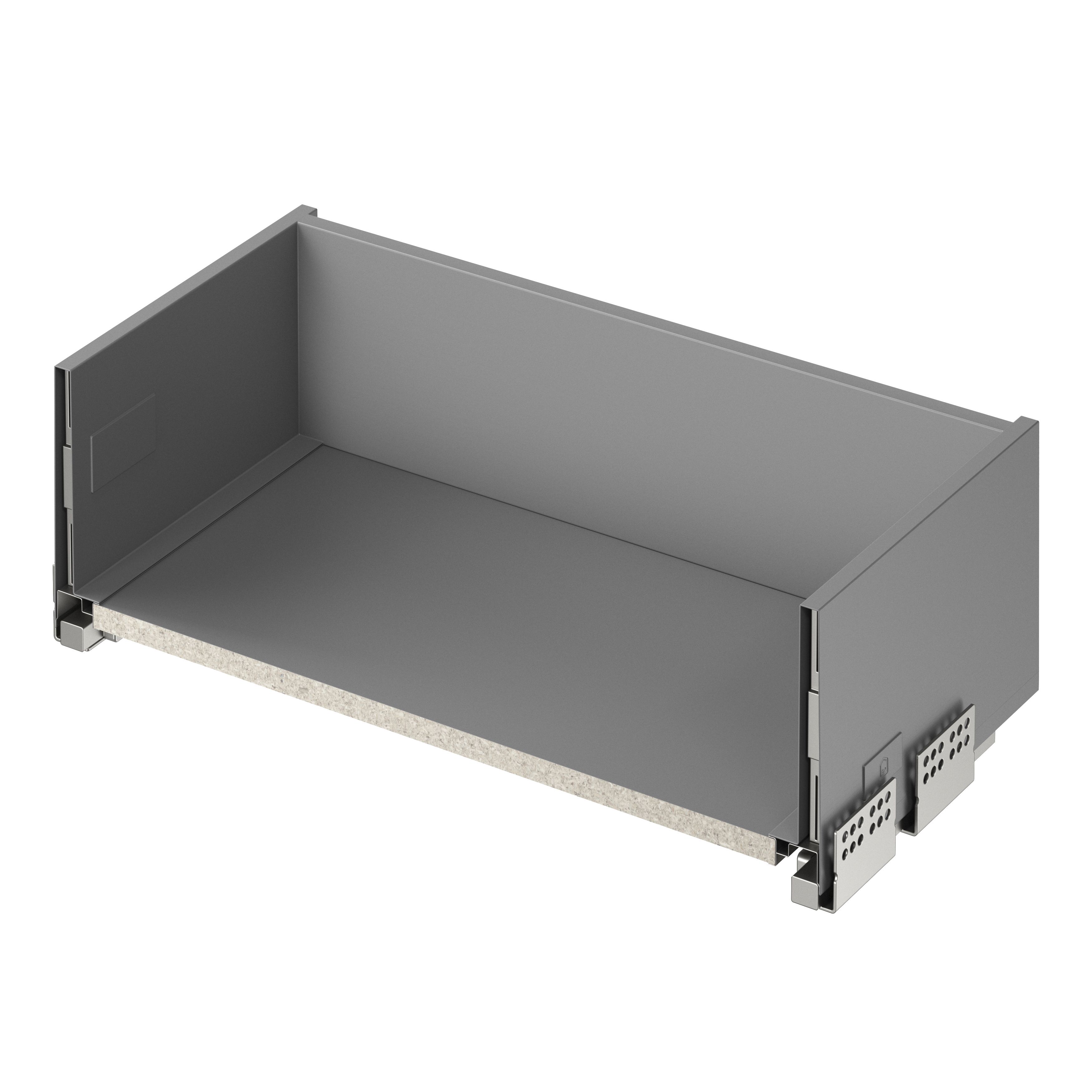 GoodHome Soto Soft-close Slimline deep drawer box (W)600mm