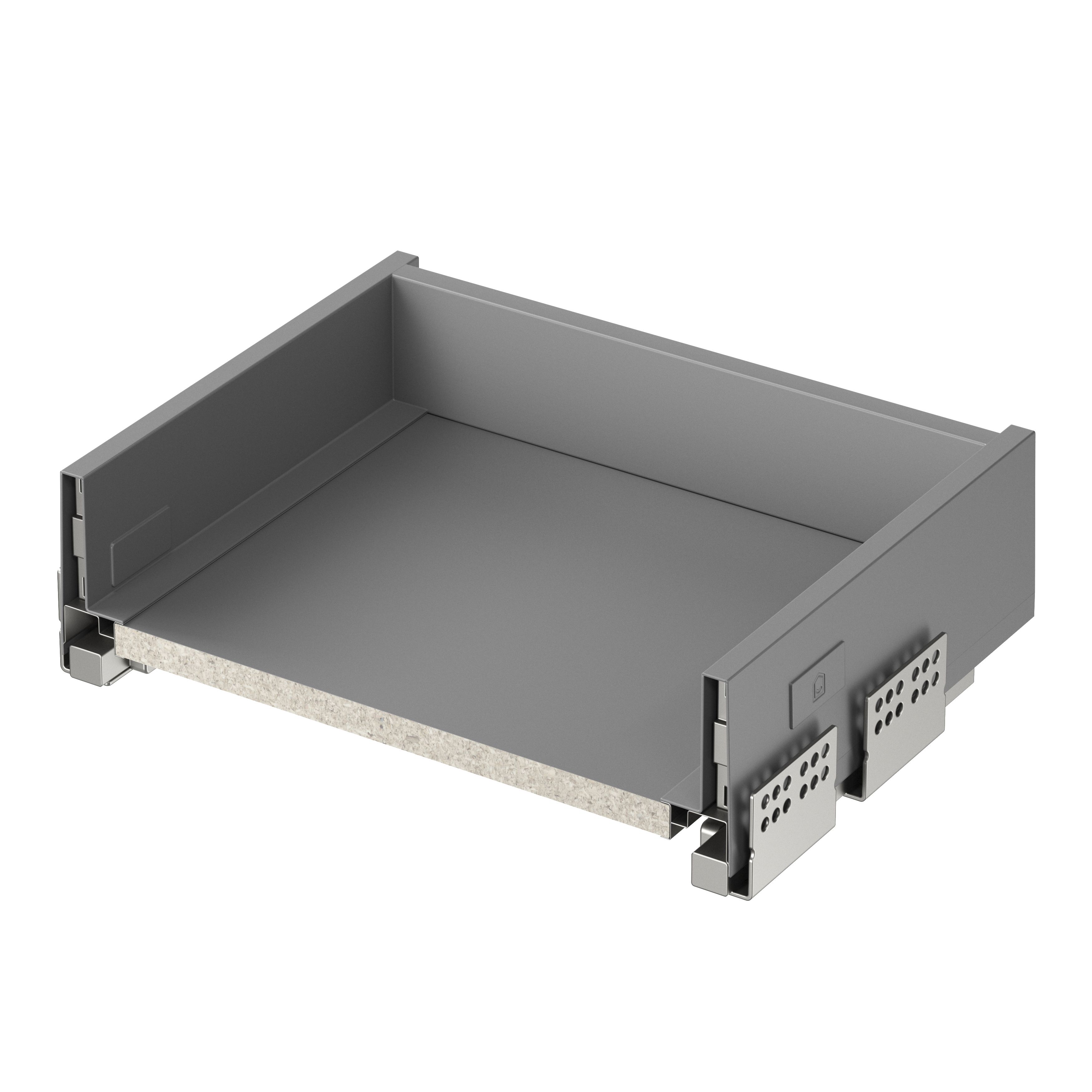 GoodHome Soto Softclose Slimline drawer box (W)400mm DIY at B&Q