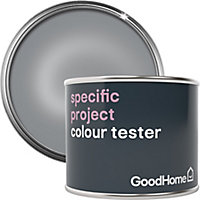 GoodHome Specific project Beverly hills Metallic effect Multi-surface paint, 70ml Tester pot