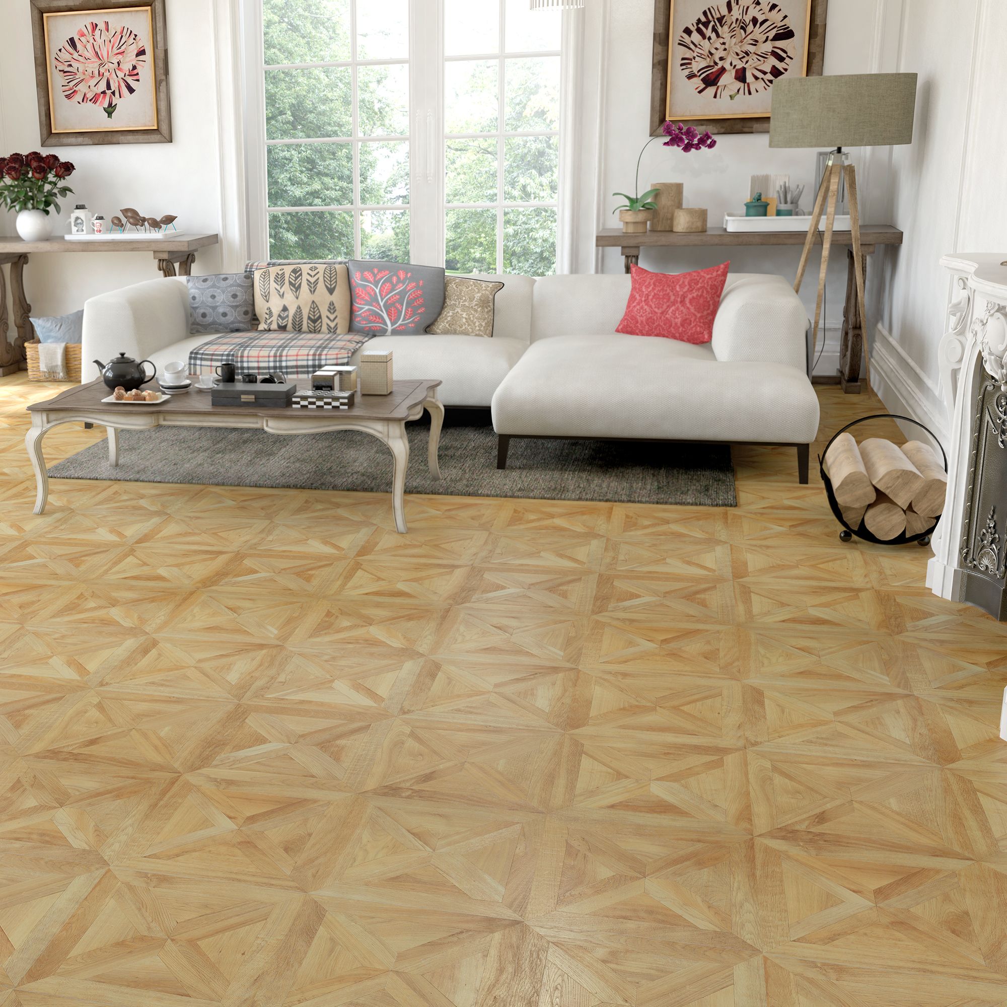 Staccato Wood effect Laminate Flooring 1.86m²