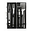 GoodHome Stainless steel 10 piece Barbecue tool set