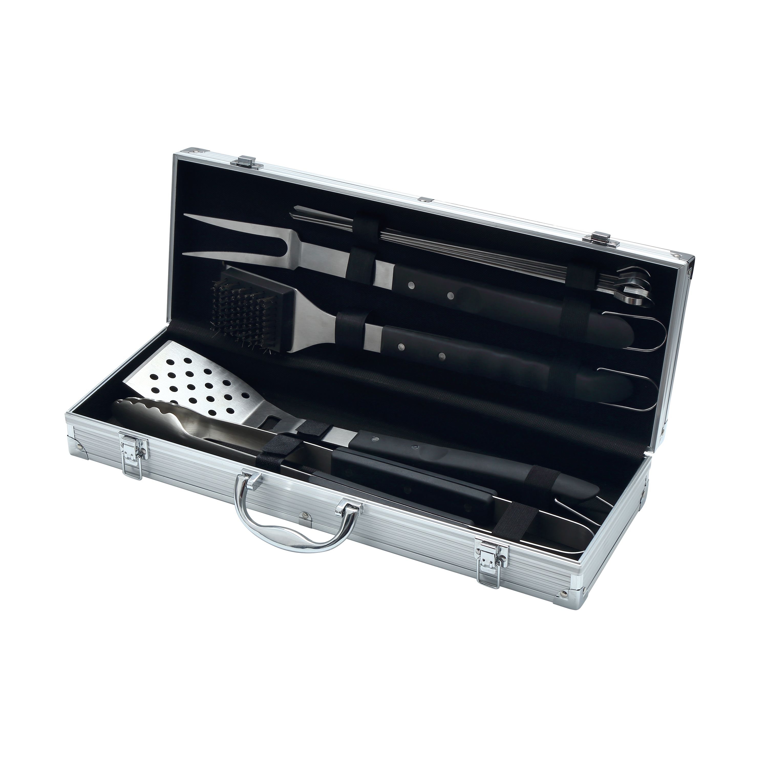 GoodHome Stainless steel Barbecue tool set