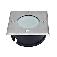 GoodHome Stainless steel Integrated LED Outdoor Ground light