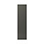 GoodHome Stevia & Garcinia Gloss anthracite slab Tall Appliance & larder End panel (H)2190mm (W)570mm, Set