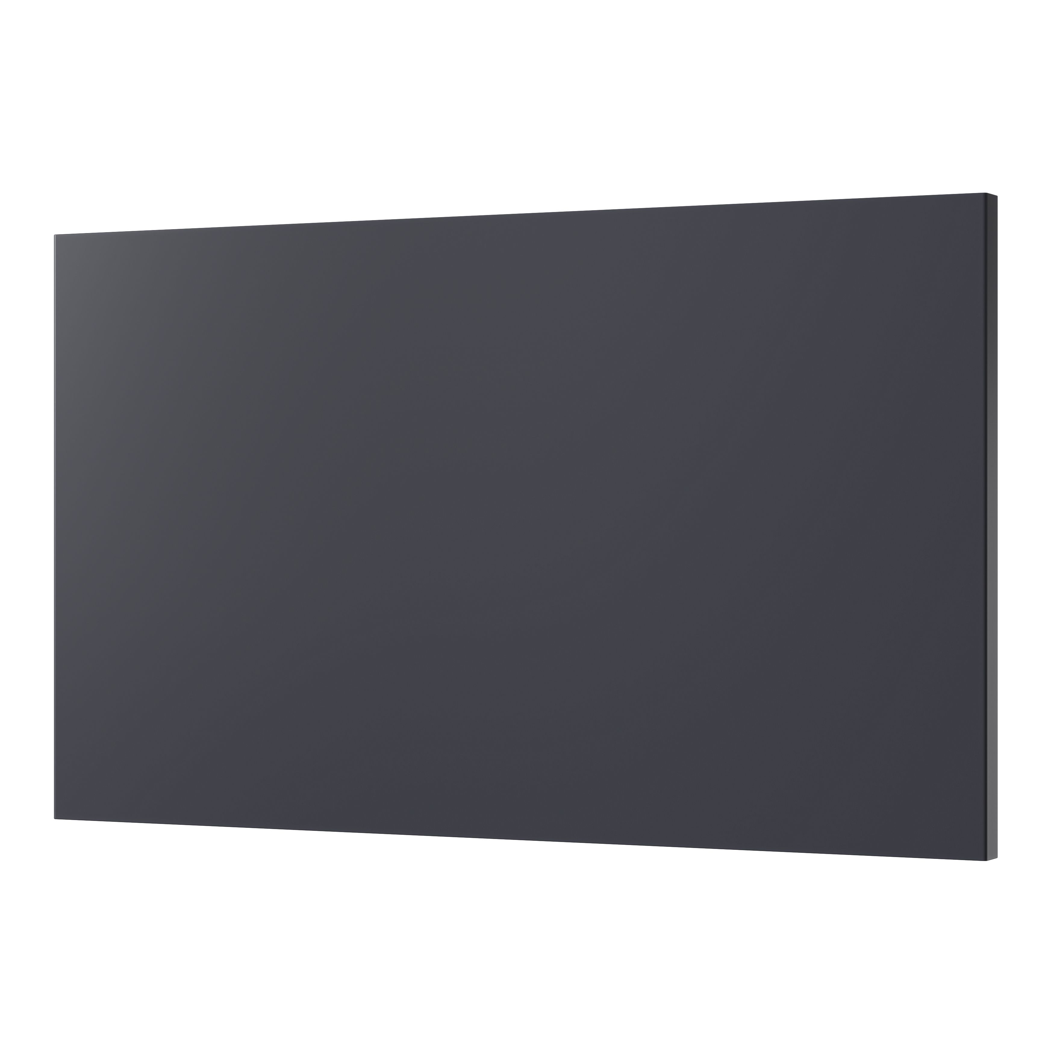 GoodHome Stevia & Garcinia Gloss midnight blue Slab Blanking panel (H)340mm (W)595mm